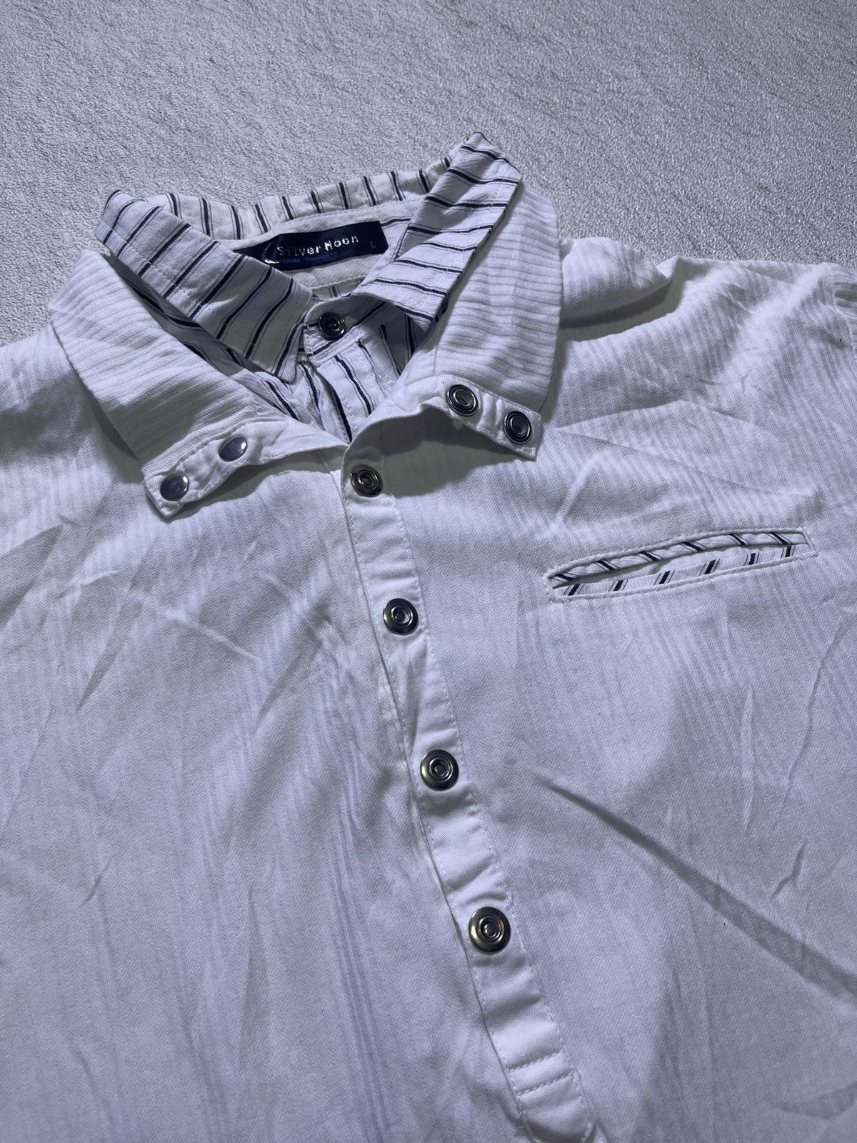 Japanese Brand Y2K SILVER MOON short sleeve tshirt Size US M / EU 48-50 / 2 - 3 Thumbnail