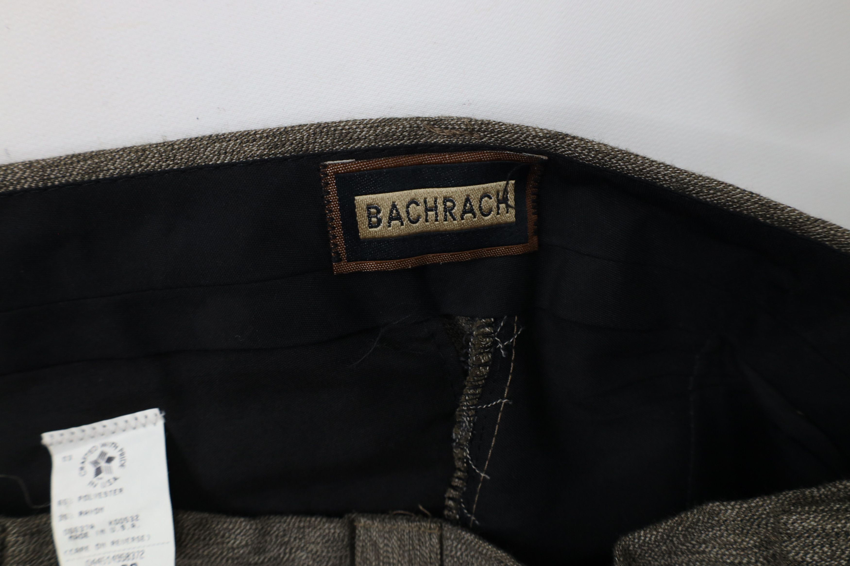 Vintage Vintage 90s Streetwear Fleck Pleated Wide Leg Chino Pants Size US 34 / EU 50 - 7 Thumbnail