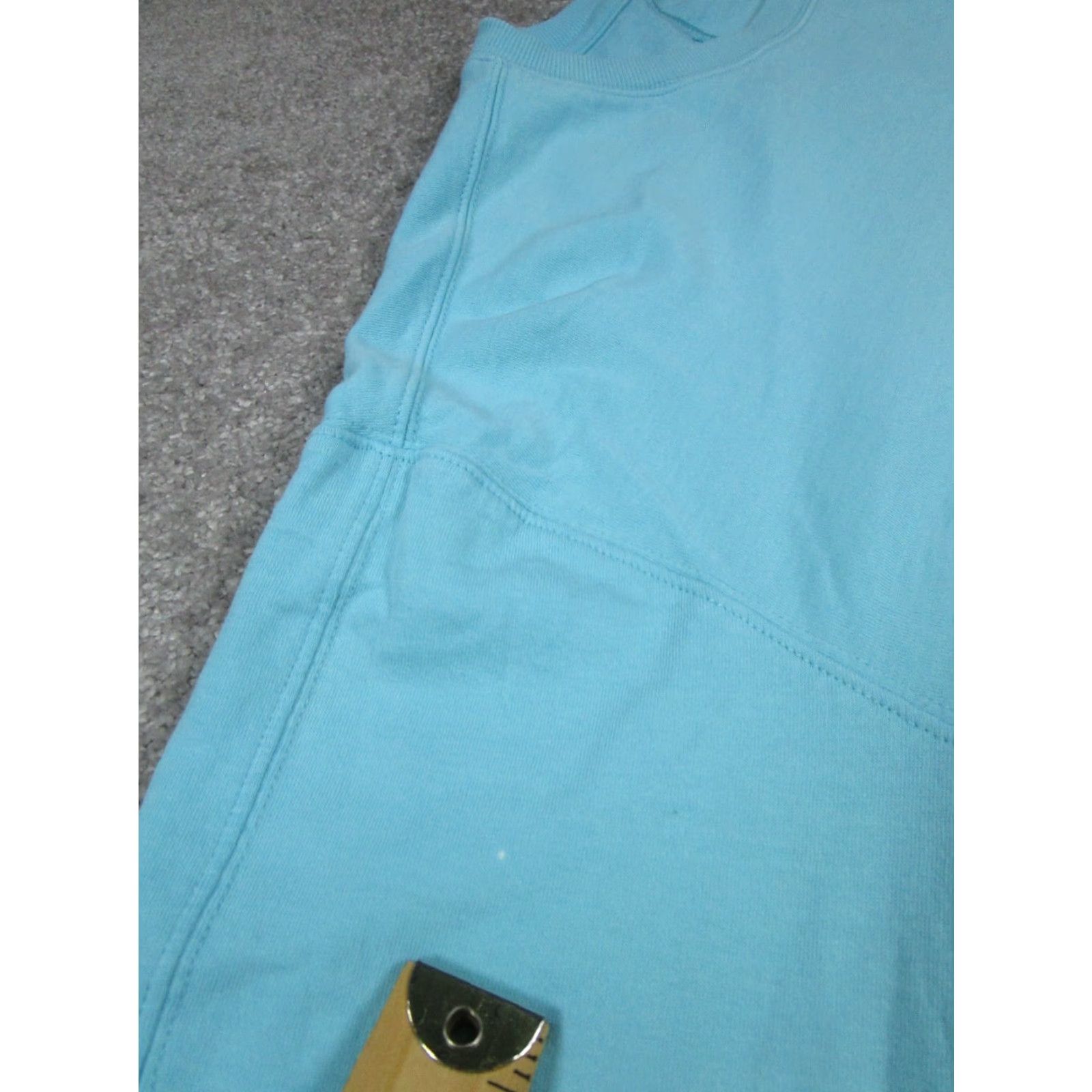 Athleta VINTAGE Athleta Shirt Womens XS Blue Activewear Running Pullover Knit Casual Size XS / US 0-2 / IT 36-38 - 7 Thumbnail