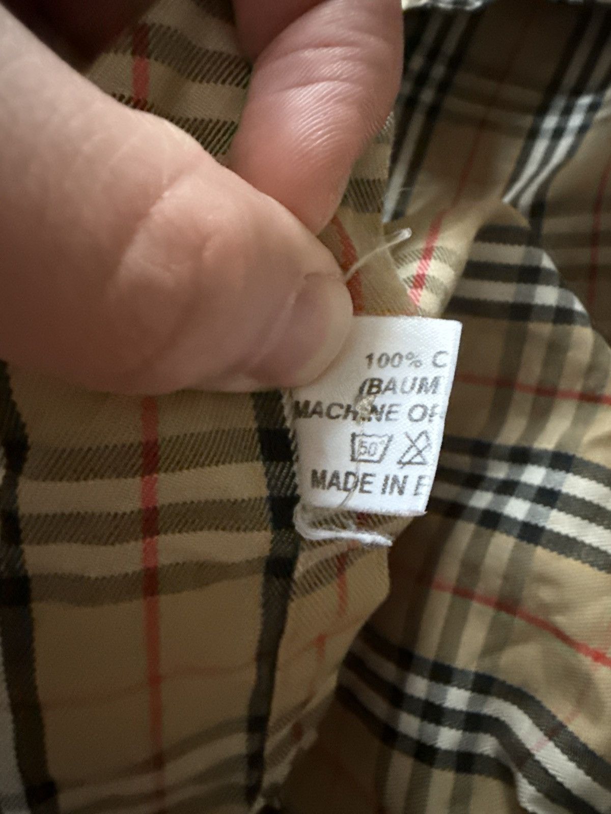 Burberry Vintage 90s Burberrys Nova Check Shirt Size US S / EU 44-46 / 1 - 11 Thumbnail