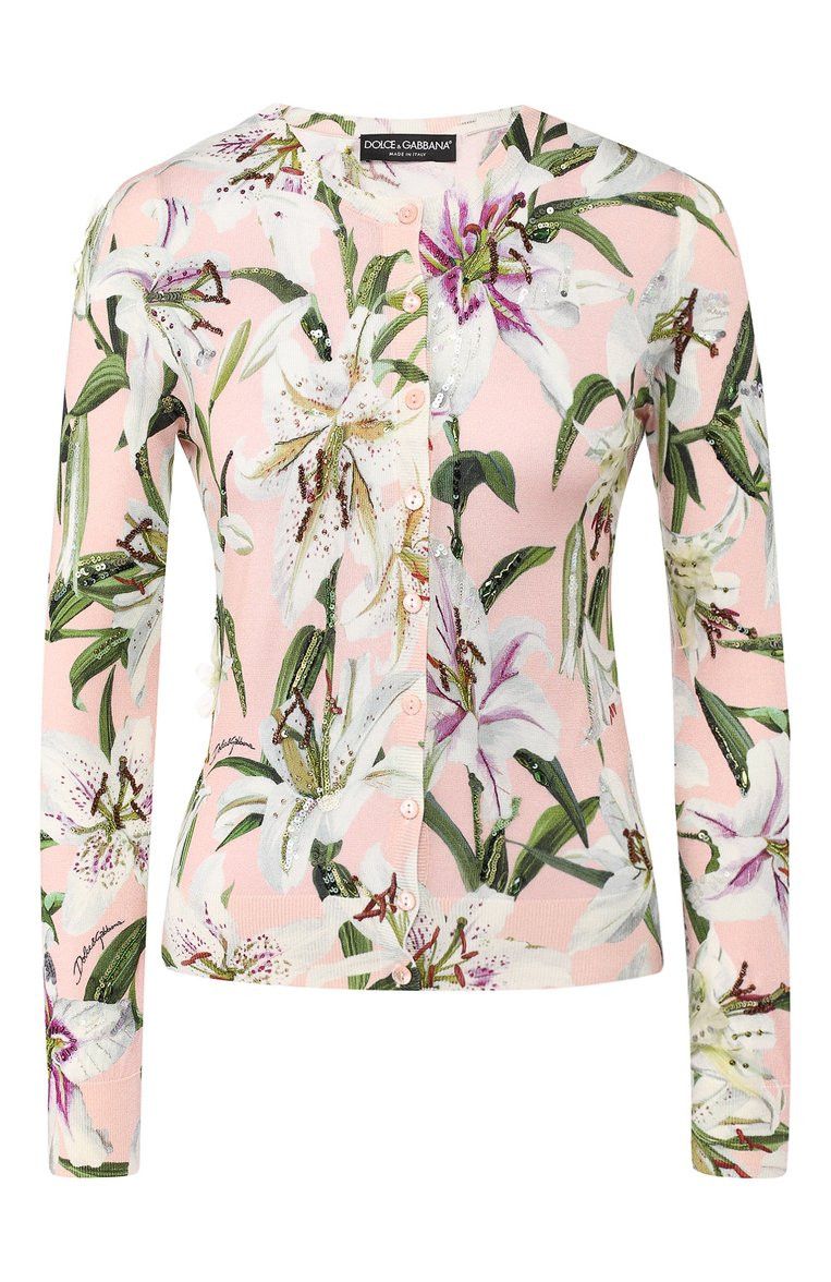 Dolce & Gabbana o1y0925 Cardigan in Multicolor Size M / US 6-8 / IT 42-44 - 1 Thumbnail