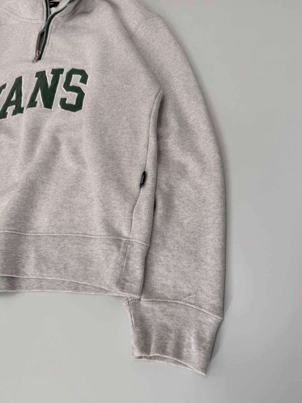 Vans 🔥 Vans Skateboard Streetwear Quarter Zip Sweatshirt Spellout Size US M / EU 48-50 / 2 - 2 Thumbnail