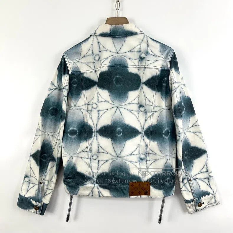 Louis Vuitton Louis Vuitton Skein printed lapel denim jacket Size US S / EU 44-46 / 1 - 2 Thumbnail