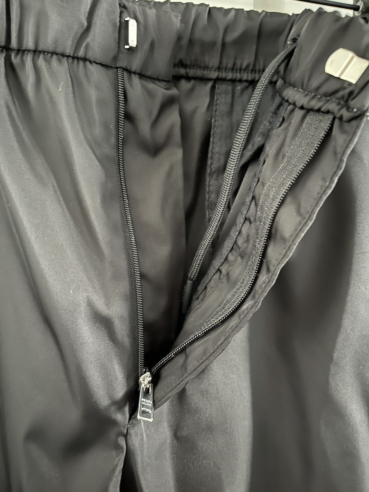 Prada Prada Re-Nylon Black Medium Pants Size US 32 / EU 48 - 4 Thumbnail