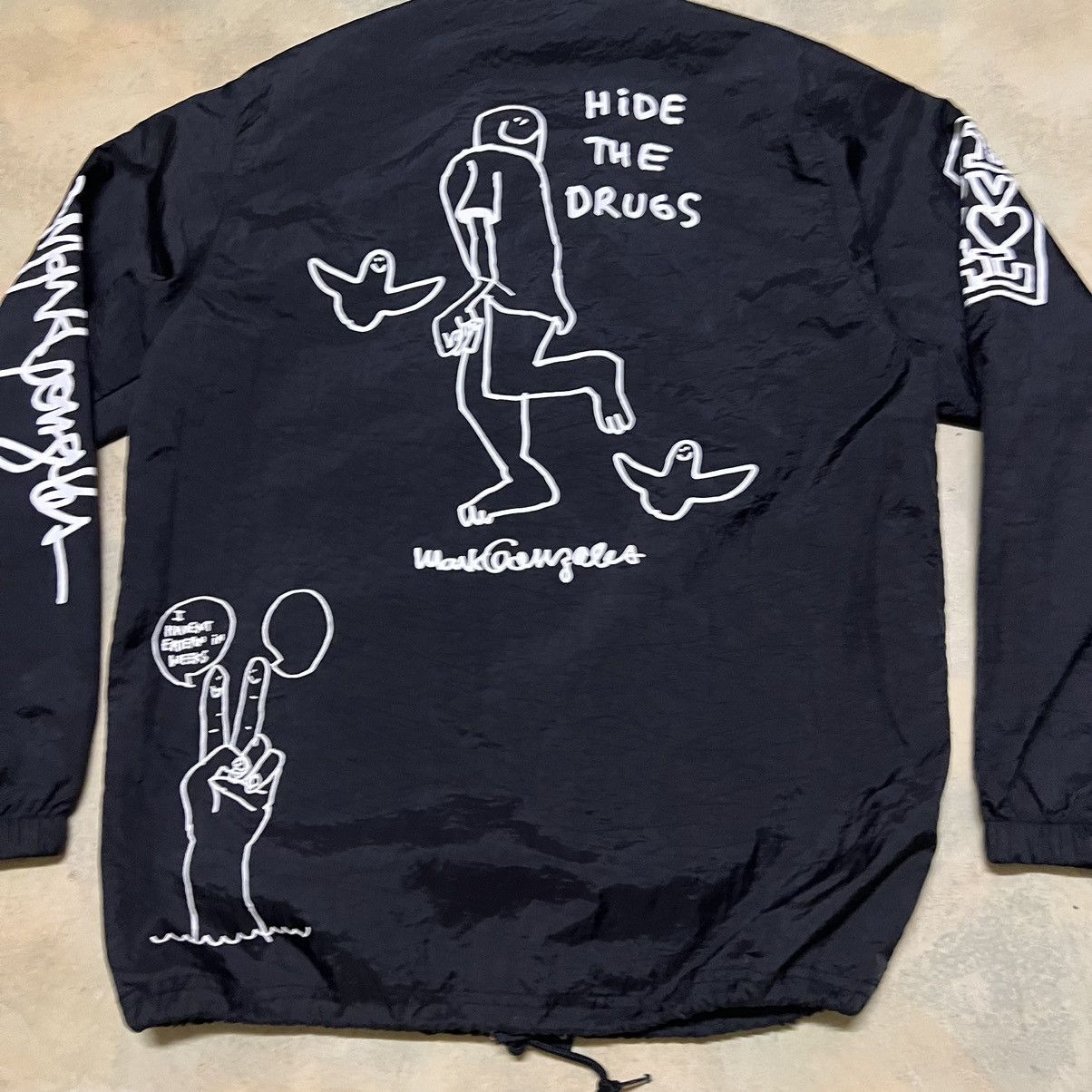 Other Mark Gonzales Big Logo Coach Jacket Size US M / EU 48-50 / 2 - 10 Thumbnail