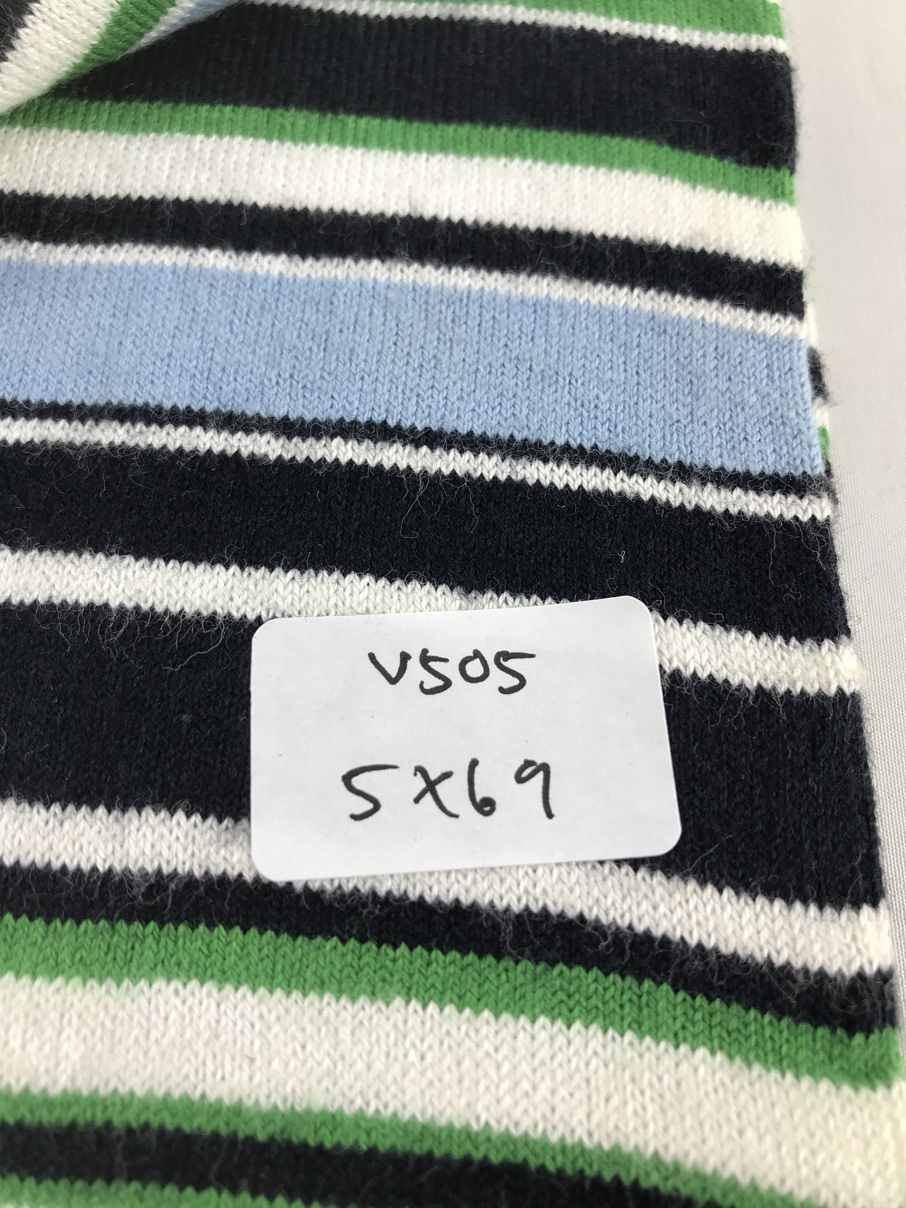 Beams Plus Beams Striped Wool Scarf Muffler V505 Size ONE SIZE - 5 Thumbnail