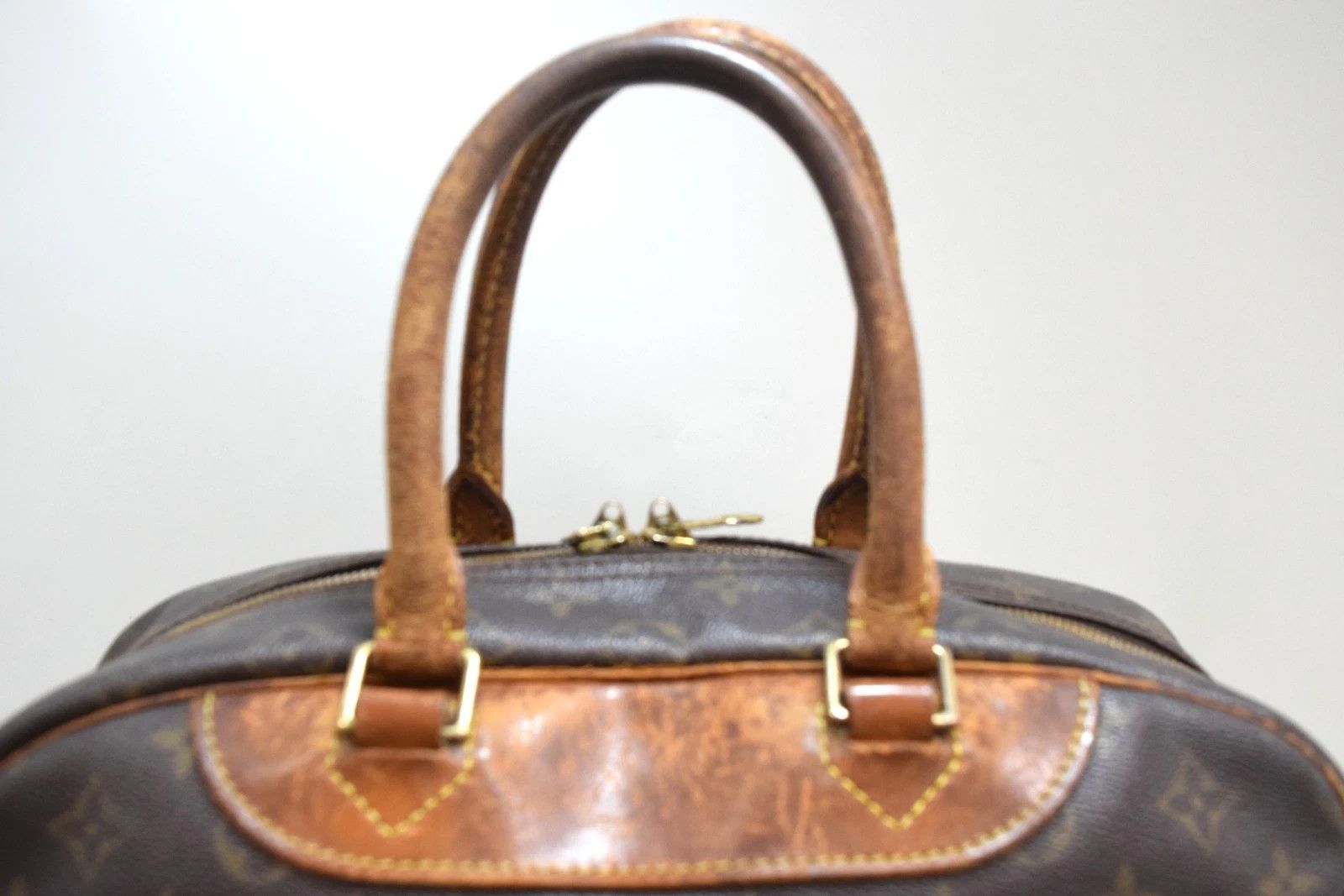 Louis Vuitton Louis Vuitton Deauville Monogram Canvas Hand Bag M47270 Size ONE SIZE - 7 Thumbnail