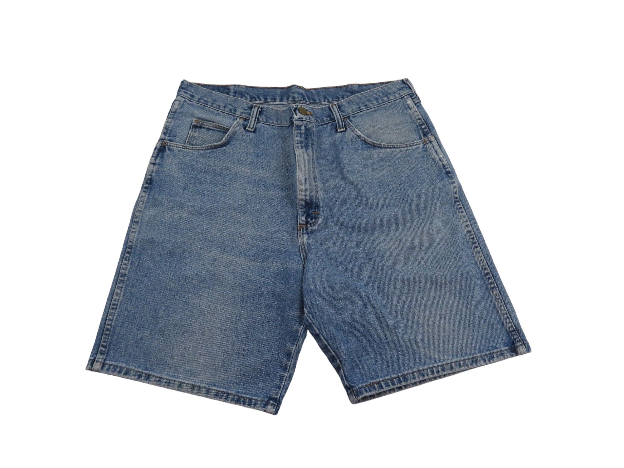 90s Wide Leg Denim Baggy Loose Fit Skater Shorts Jorts 36