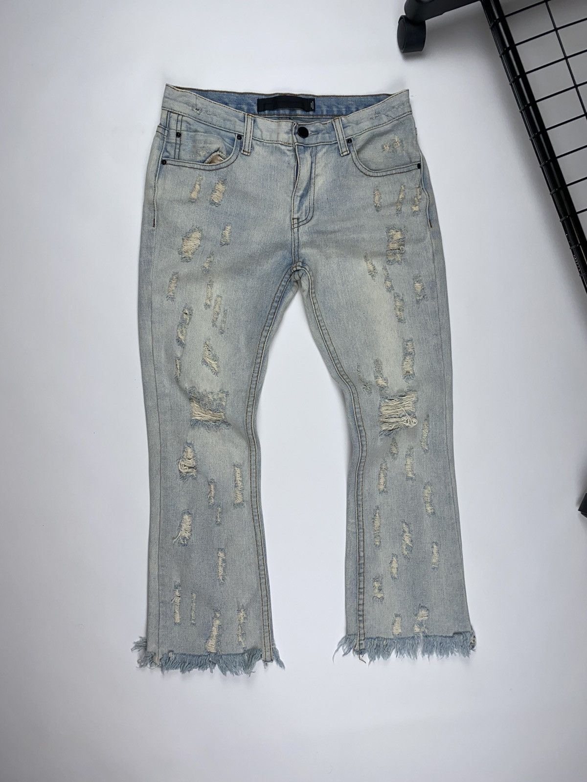 Alexander Wang denim jeans pants cotton zip women’s size 25