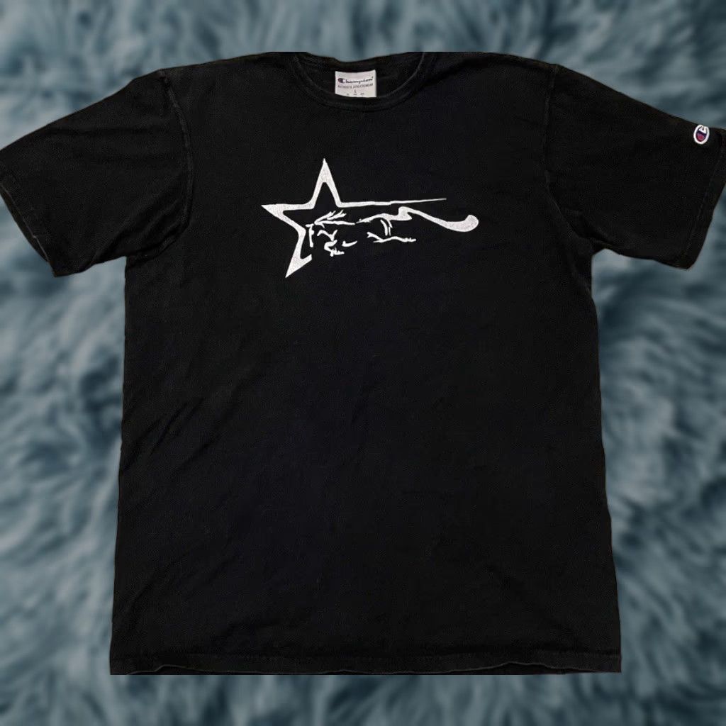 Vintage VINTAGE Wavedash 2021 Faded Tour Shirt L Black Music Tour Shirt L Mens Band Concert Stripe Pattern 90s 2000s Grunge Size US L / EU 52-54 / 3 - 1 Thumbnail