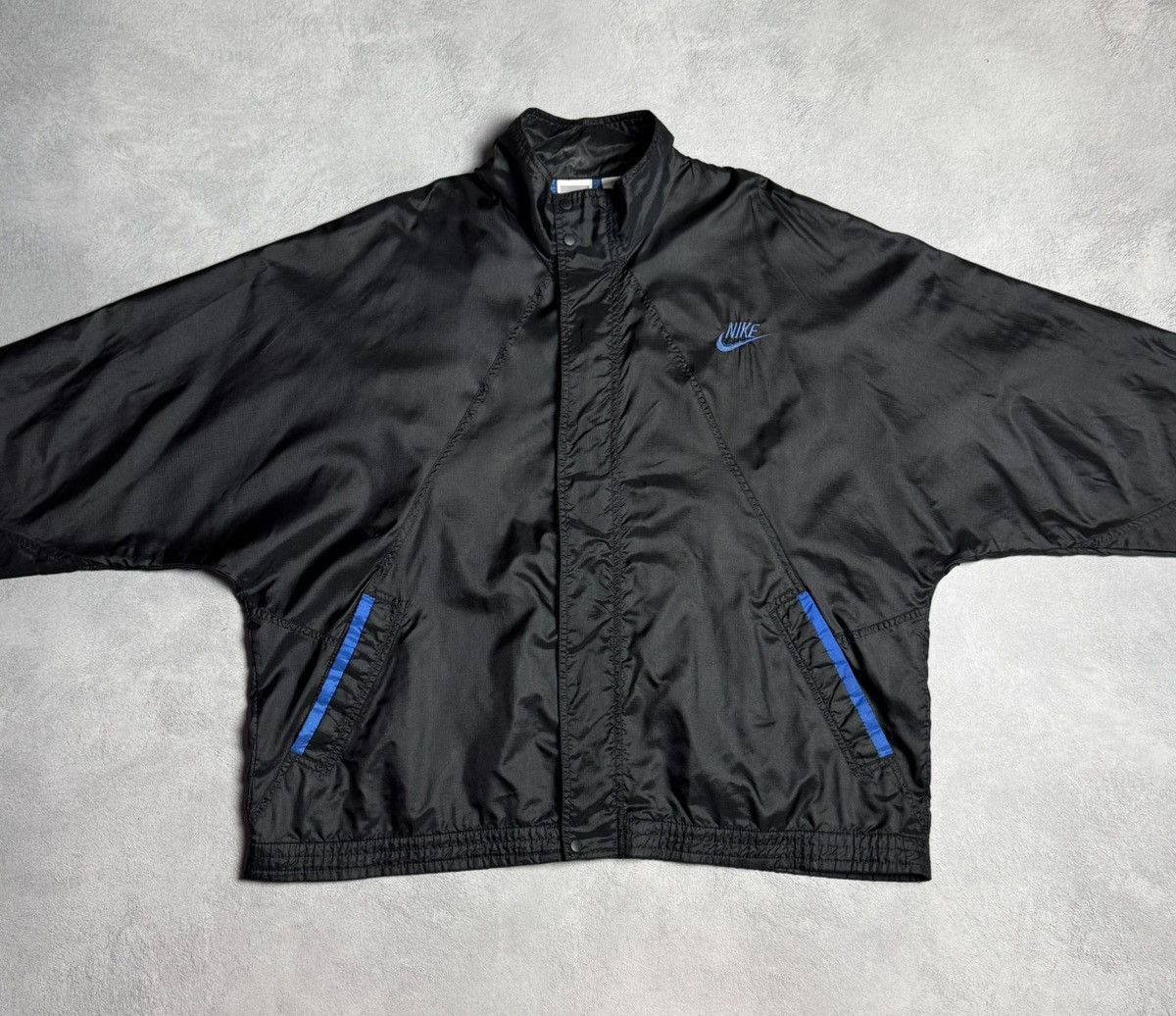 Nike 1990s Nike Vintage Nylon Track Jacket Small Logo size XL Size US XL / EU 56 / 4 - 2 Thumbnail