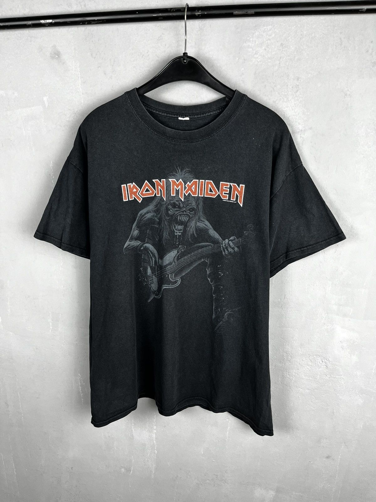 Band Tees × Iron Maiden Vintage Iron Maiden 2000s Number Of The Beast T-Shirt Size US L / EU 52-54 / 3 - 4 Thumbnail