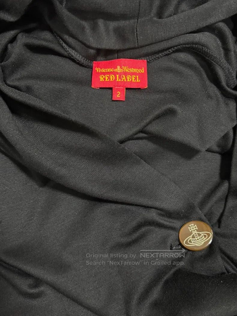 Vivienne Westwood Vivienne Westwood Black batwing sleeve open-front jacket Size M / US 6-8 / IT 42-44 - 6 Thumbnail