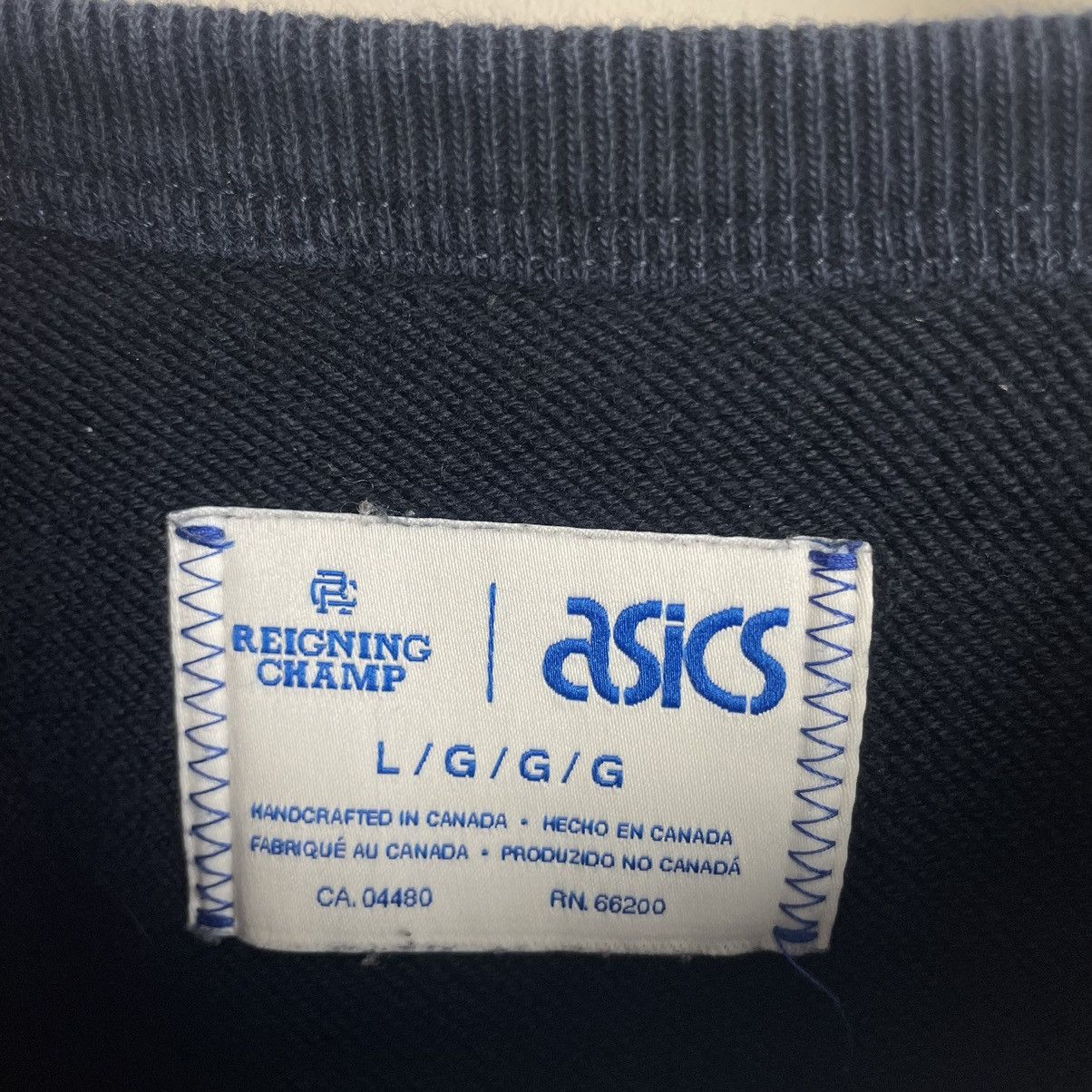 Asics × Reigning Champ Asics X Reigning Champ Collaboration Vintage Sweater Size US L / EU 52-54 / 3 - 5 Thumbnail
