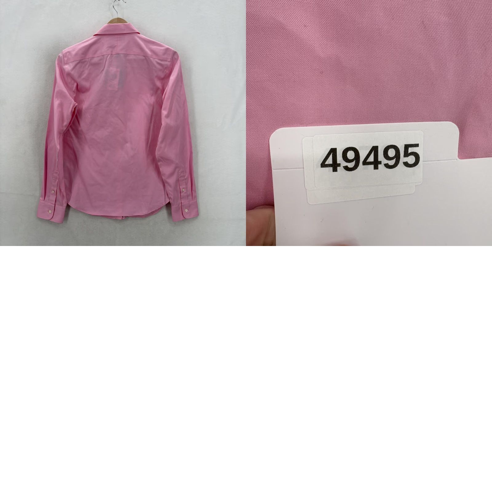 Lauren Ralph Lauren Shirt Womens Small Pink Button Up Non Iron Long Sleeve NWT
