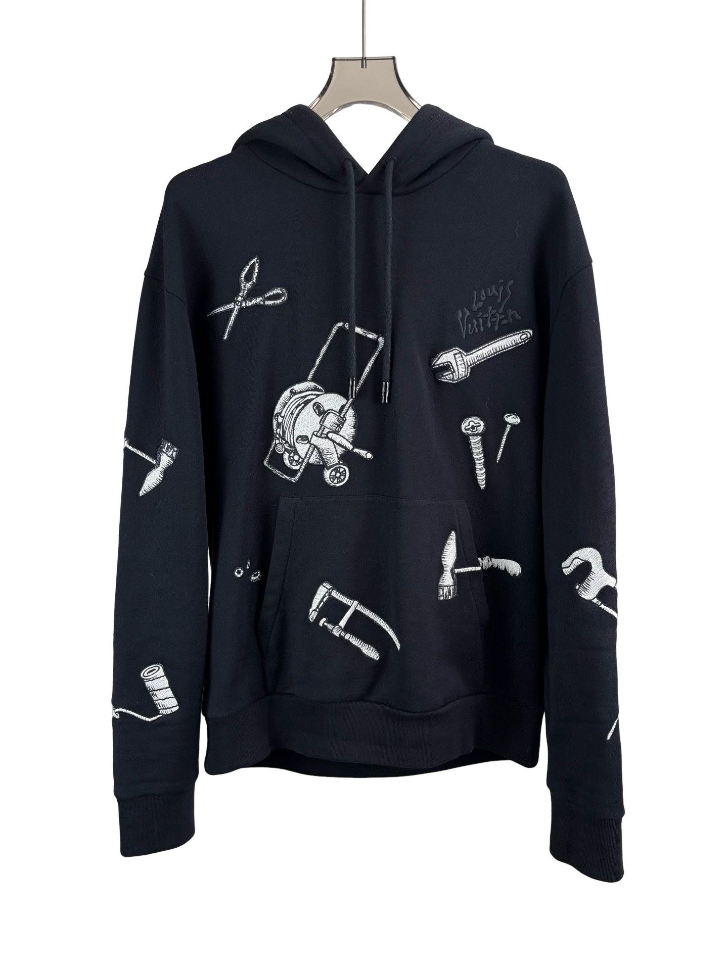 Louis Vuitton Louis Vuitton Tool Embroidery Hoodie XL Size US XL / EU 56 / 4 - 1 Thumbnail