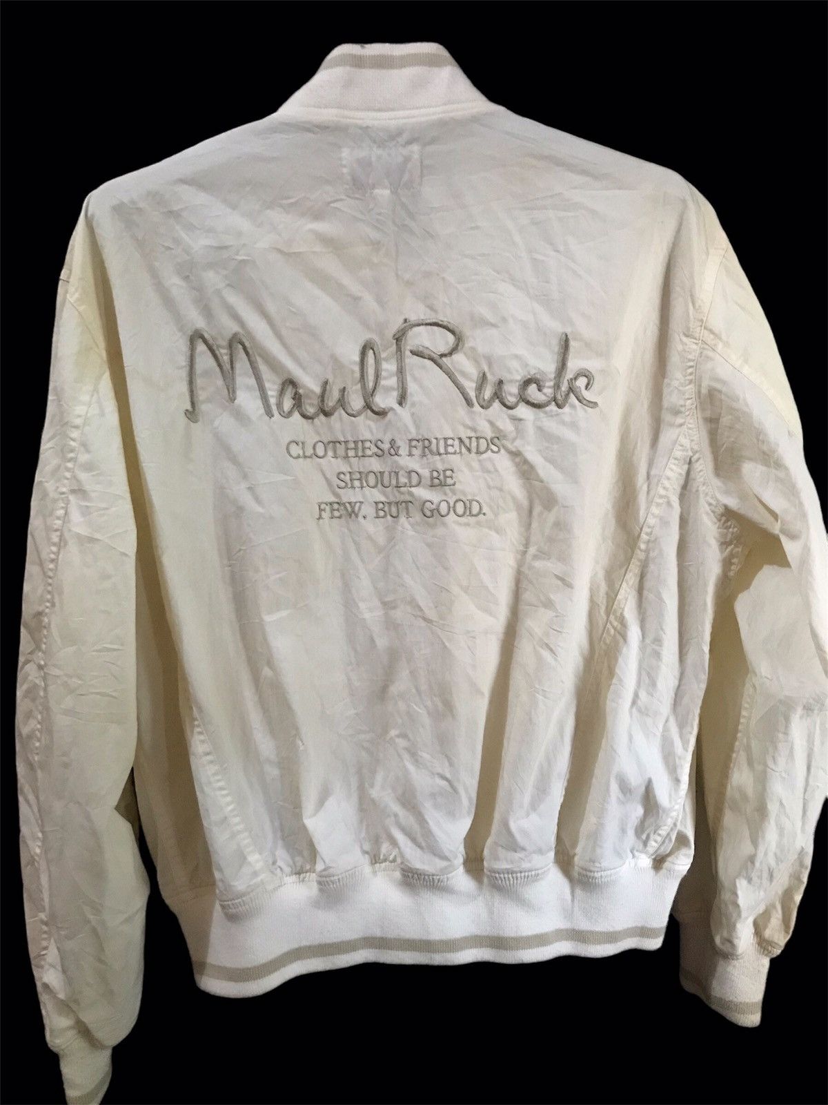 Takeo Kikuchi Maul Ruck Varsity Jacket Size US M / EU 48-50 / 2 - 2 Thumbnail