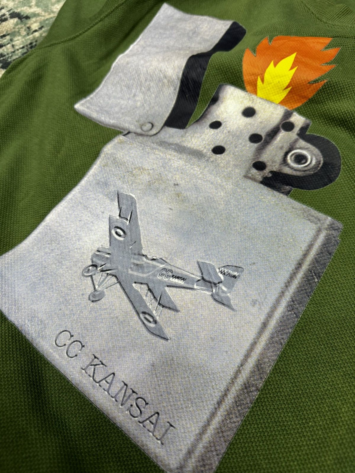 Kansai Yamamoto × Vintage CC KANSAI LIGHTER MOTIVE SHIRT Size US M / EU 48-50 / 2 - 7 Thumbnail