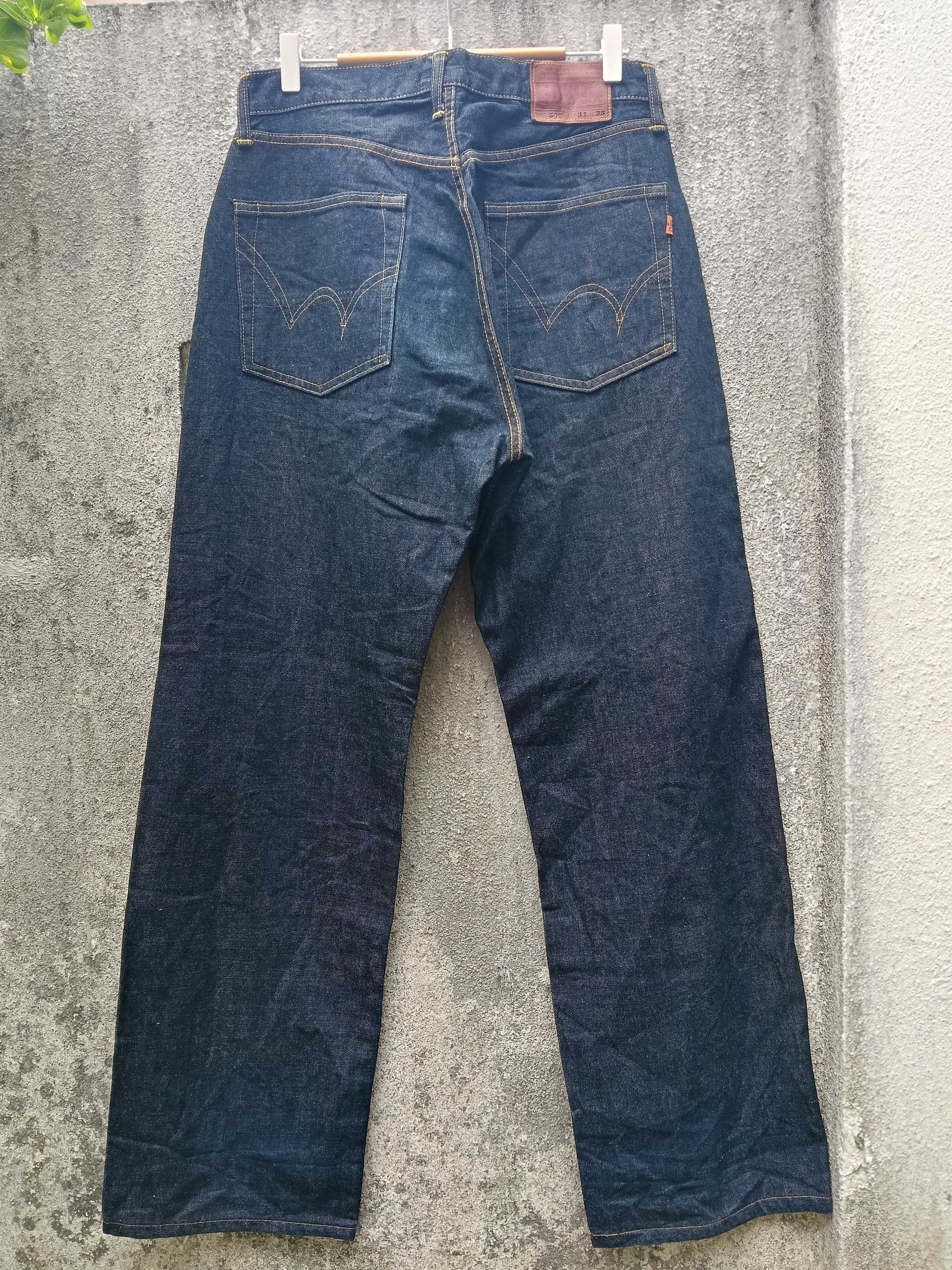 Edwin 💥 Edwin 505 Japanese Selvedge Jeans💥 Size US 31 - 5 Thumbnail