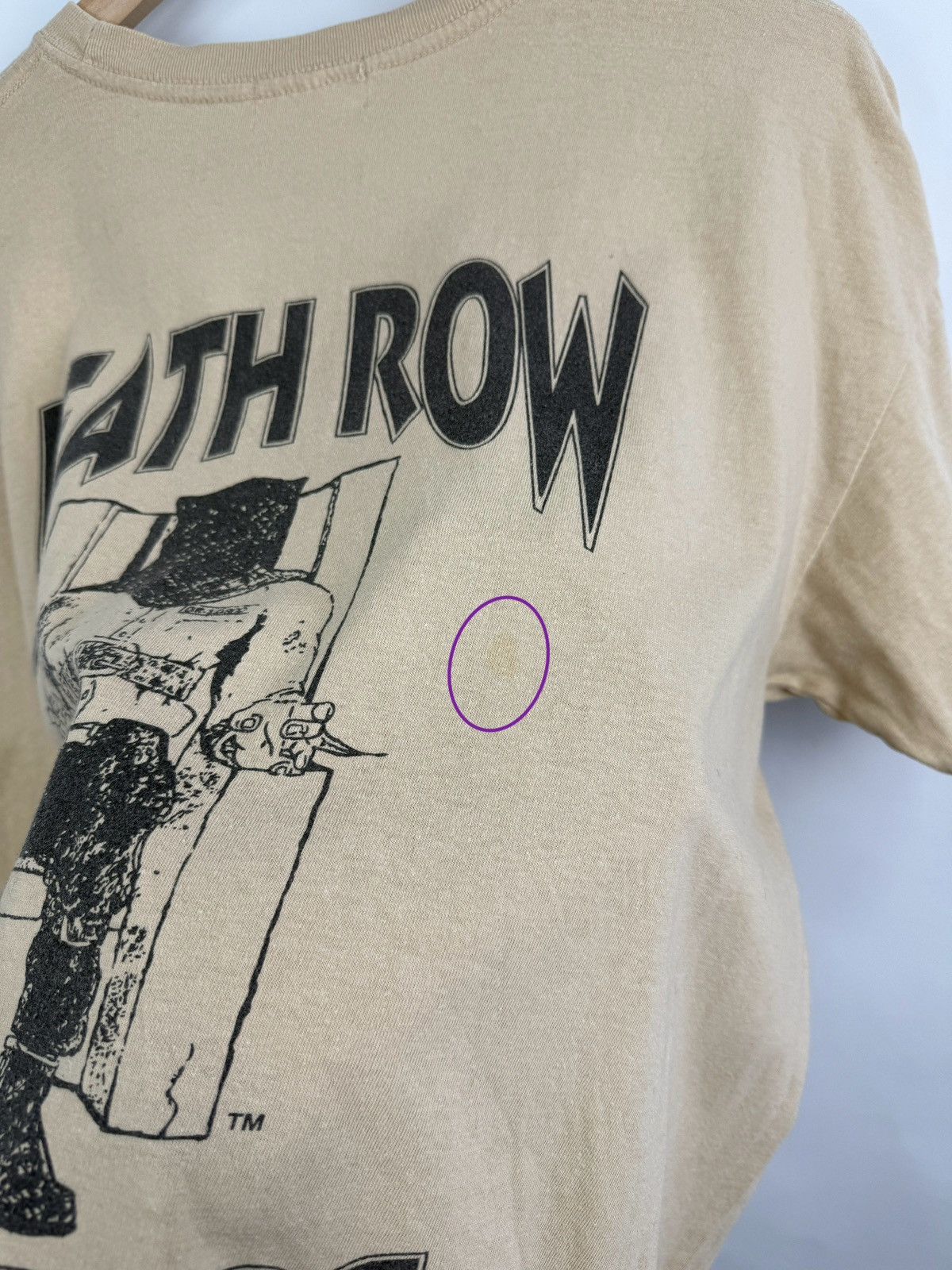 Death Row Records 🇺🇸 Vintage Y2K Death Row Records T-Shirt Hype Vtg Rare Retro Size US M / EU 48-50 / 2 - 11 Thumbnail