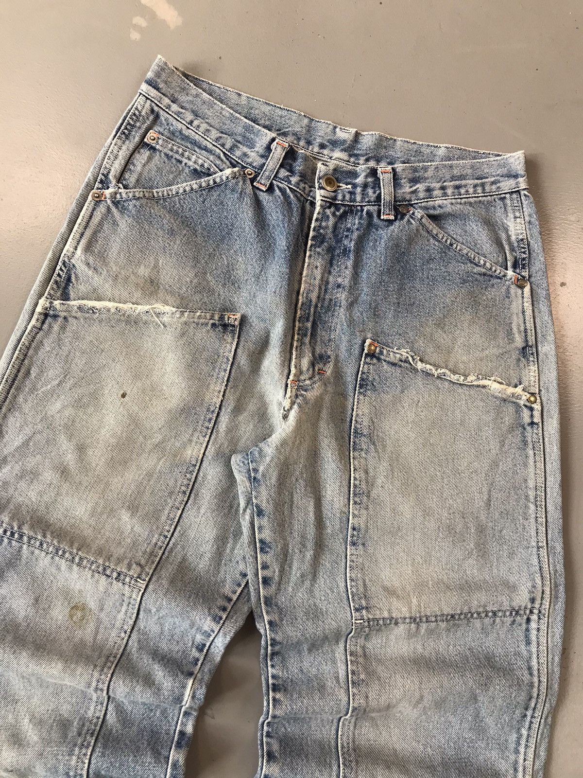 Vintage Crazy Y2K vintage big pocket baggy fit denim Size US 32 / EU 48 - 3 Thumbnail