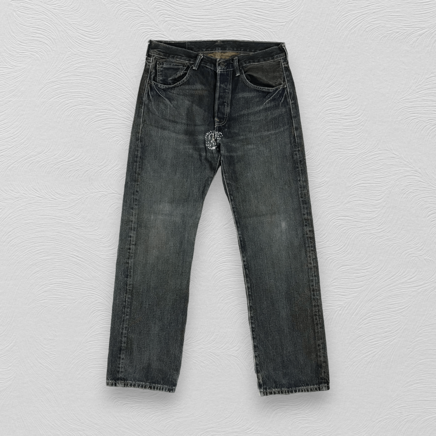 Levi's Vintage Levis 501 Jeans Rusty Blue Denim KJ723 Size US 31 - 1 Thumbnail