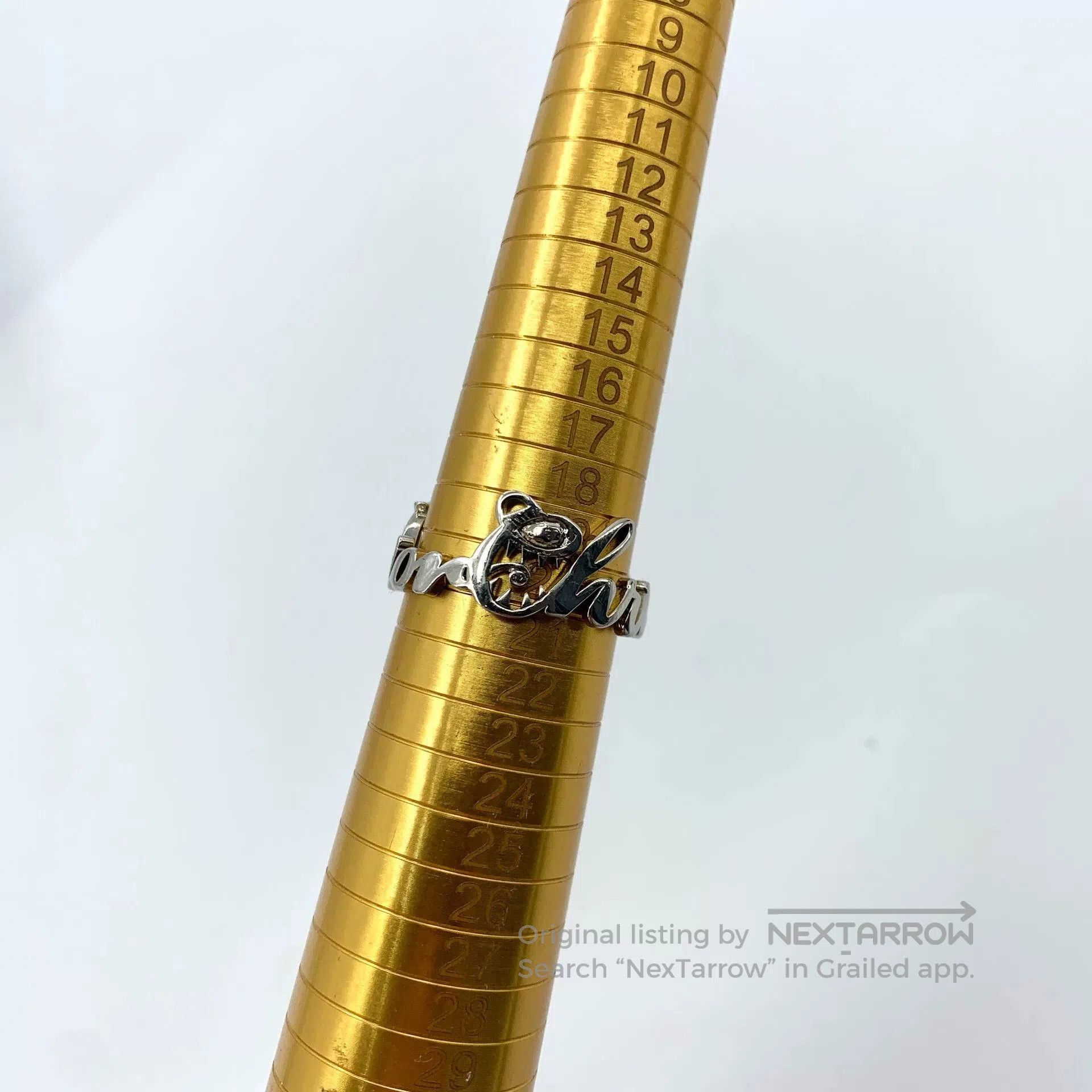 Dior Dior x Kenny Scharf Christian Dior Letter Ring. Size ONE SIZE - 9 Thumbnail