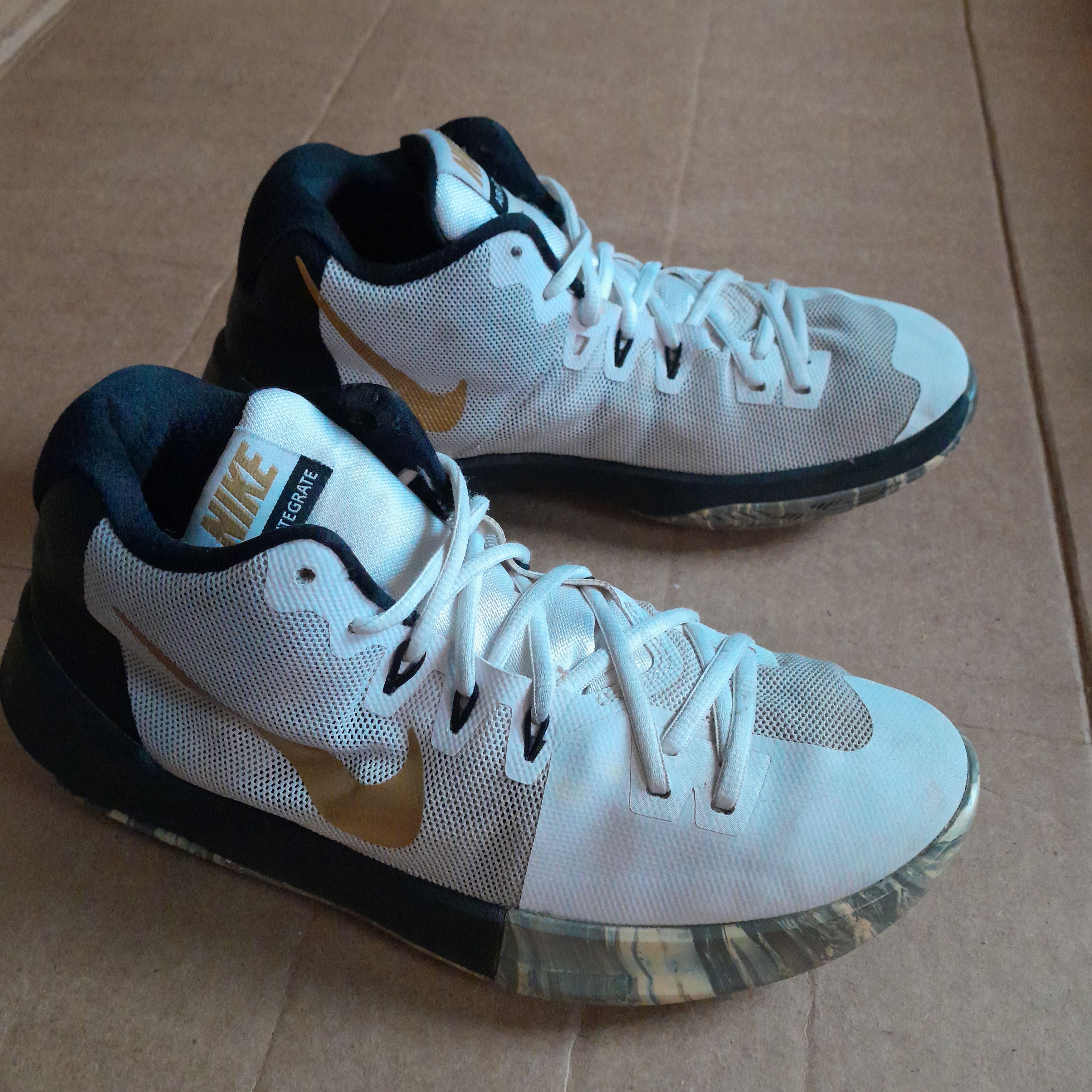 Nike Nike Air Integrate Men’s Mid Top Black & White Sneakers Size US 7.5 / EU 40-41 - 4 Thumbnail