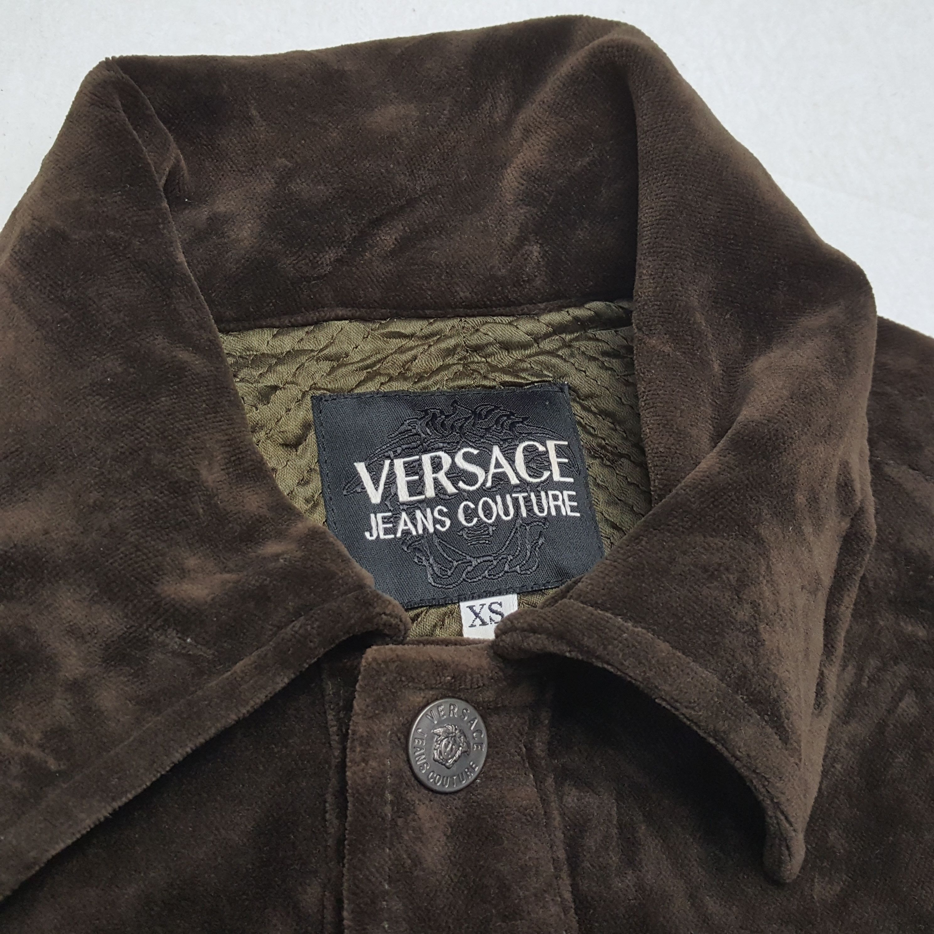 Versace Jeans Couture × Vintage Vintage VERSACE JEAN COUTURE Italian Fashion Brand Jacekt Size S / US 4 / IT 40 - 10 Thumbnail