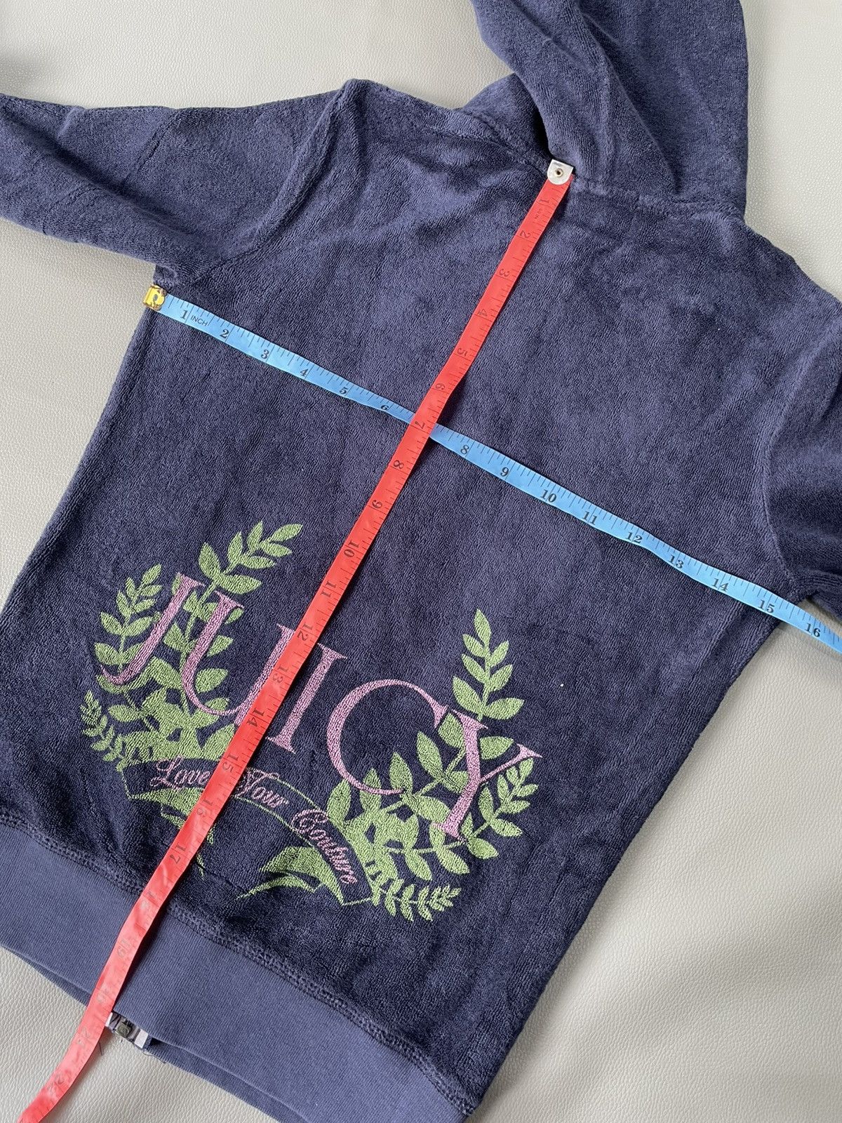 Juicy Couture Vintage Juicy Couture Zip-up Hoodie Size XS / US 0-2 / IT 36-38 - 6 Thumbnail