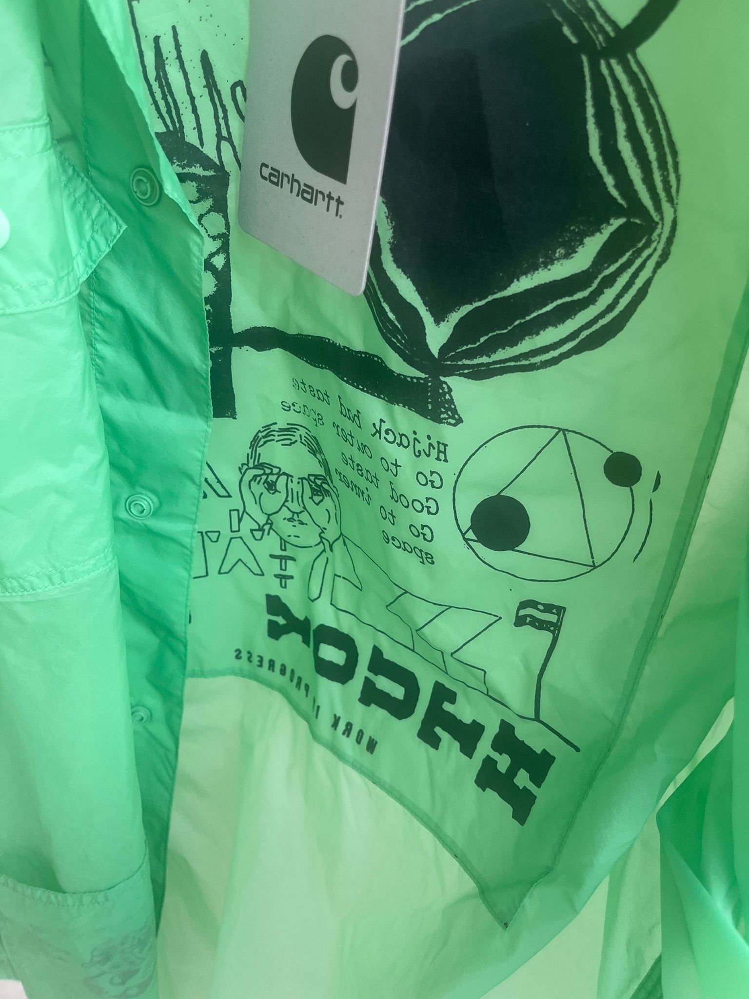 Brain Dead × Carhartt Chore Coat in Green Size US L / EU 52-54 / 3 - 11 Thumbnail