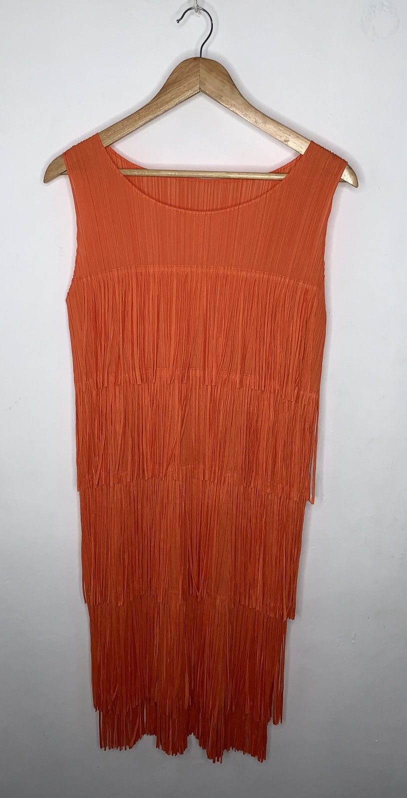 Pleats Please Issey Miyake Pleats Please By Issey Miyake Ruffled Dress Size XS / US 0-2 / IT 36-38 - 1 Thumbnail