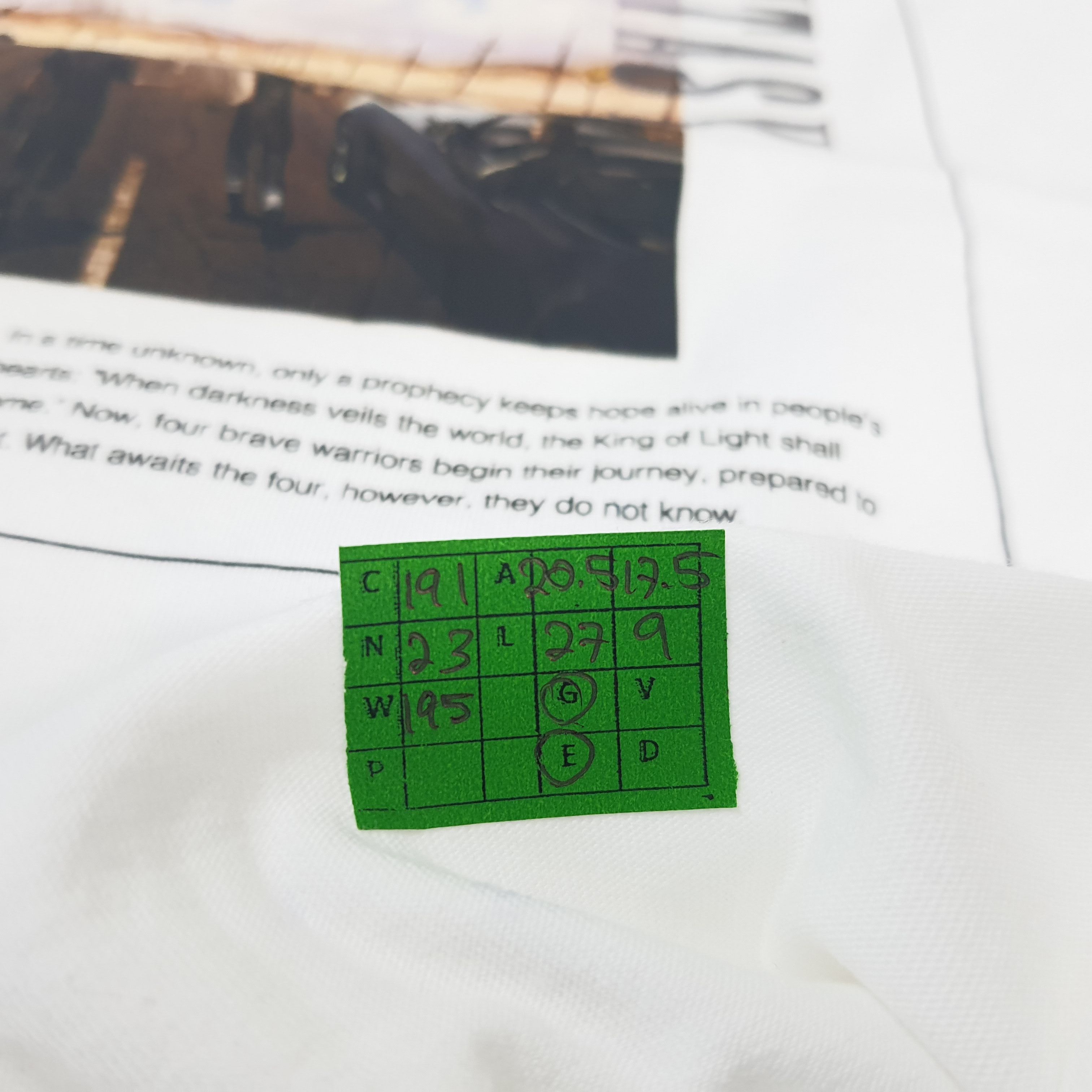 The Game × Vintage Vintage Final Fantasy XV 35th Anniversary Photo Tee Tshirt Size US M / EU 48-50 / 2 - 7 Thumbnail