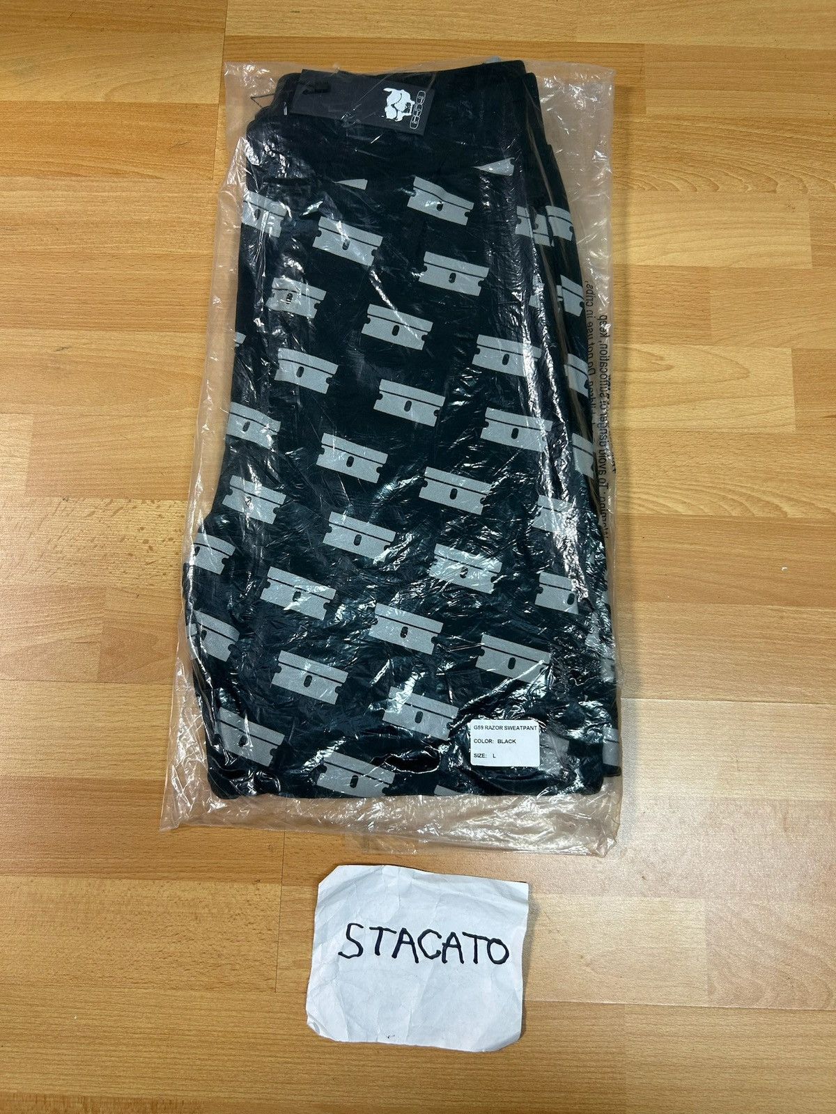 G59 Records G59 Records x Suicideboys Black Razor Sweatpants Size US 34 / EU 50 - 2 Thumbnail