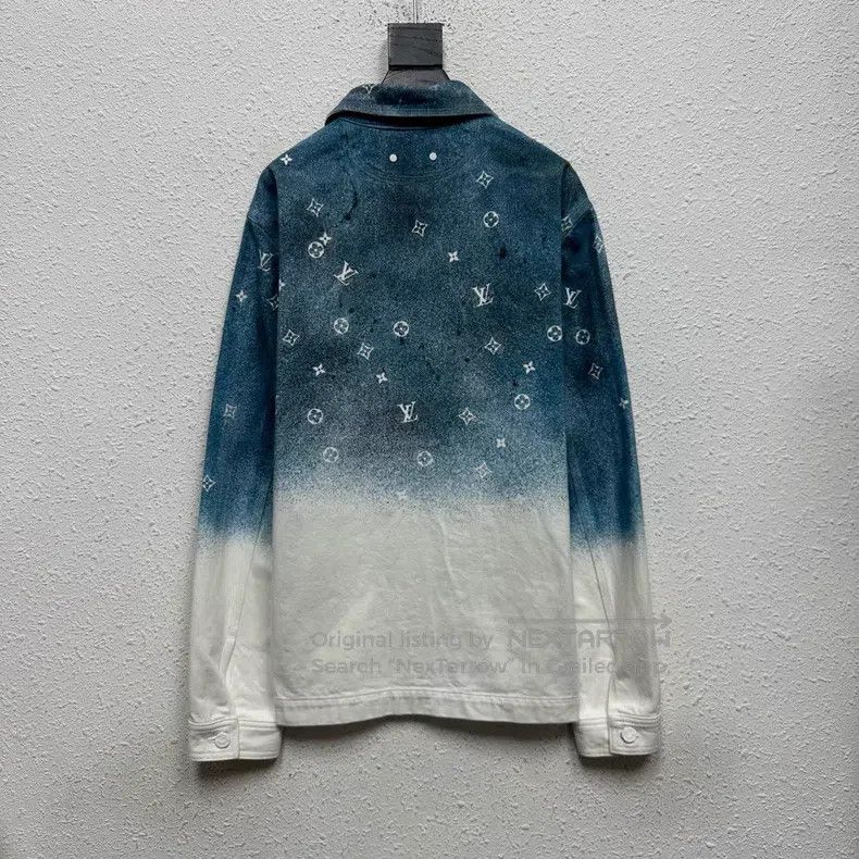 Louis Vuitton Louis Vuitton Blue starry sky gradient full print denim ja Size US L / EU 52-54 / 3 - 2 Thumbnail