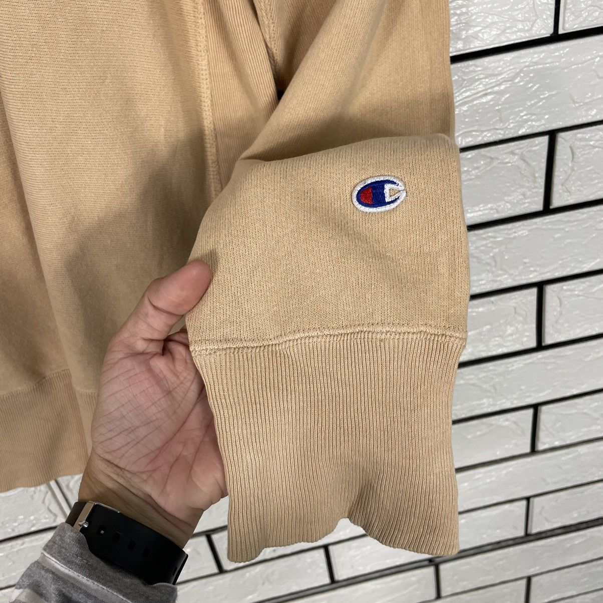 Champion Champion Reverse Weave Brown Crewneck Sweatshirt Size US L / EU 52-54 / 3 - 9 Thumbnail