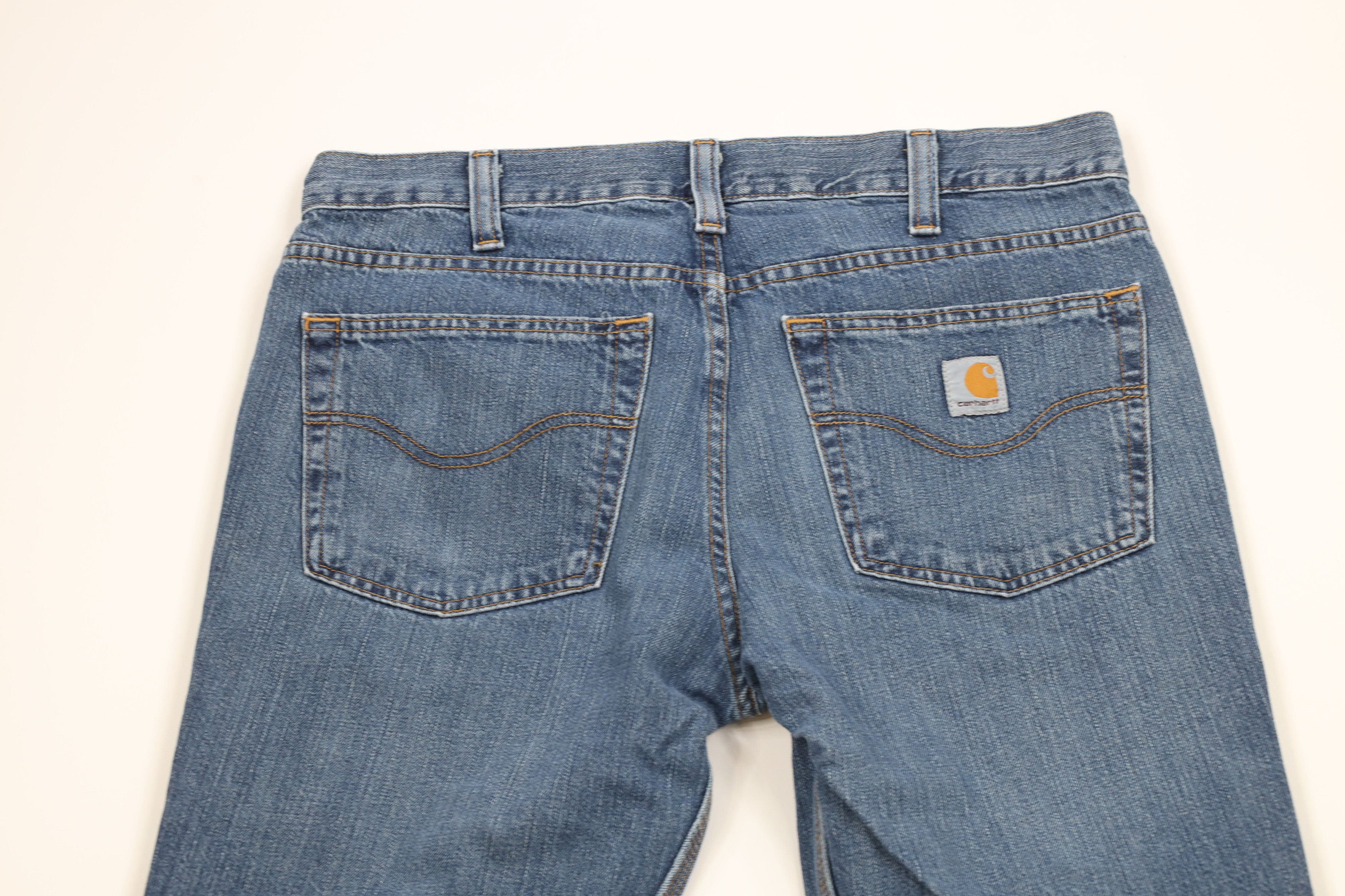 Carhartt × Vintage Vintage Y2K Carhartt Relaxed Fit Straight Leg Denim Jeans Size US 34 / EU 50 - 9 Thumbnail