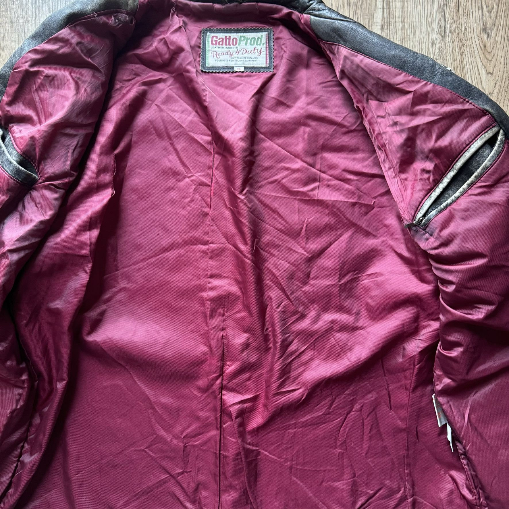 Genuine Leather × Vintage Amazing brown vintage jacket coat Size US L / EU 52-54 / 3 - 6 Thumbnail
