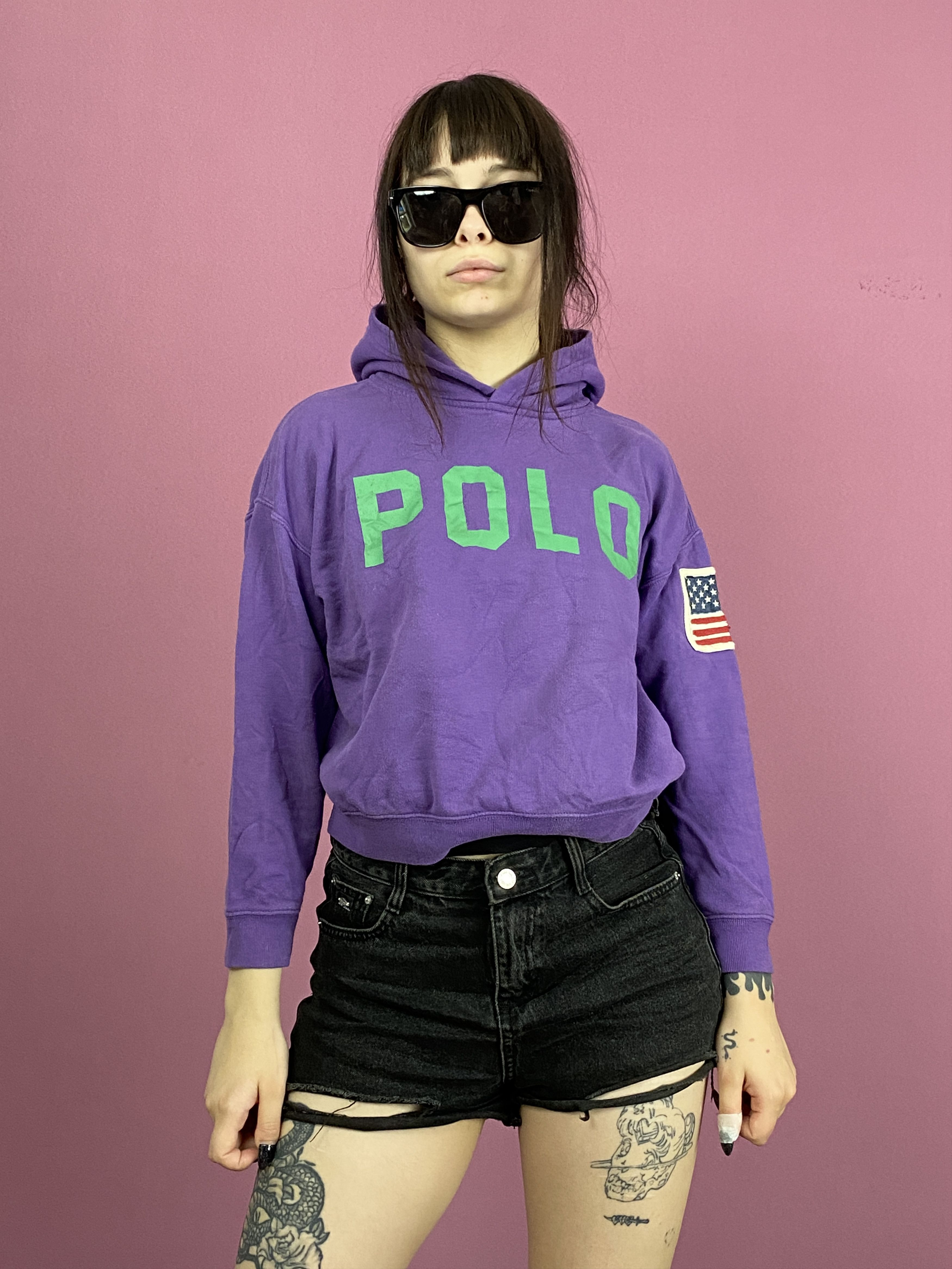 Polo Ralph Lauren × Ralph Lauren Polo Ralph Lauren Vintage Girls Hoodie - 12-14Y Size XS / US 0-2 / IT 36-38 - 3 Thumbnail