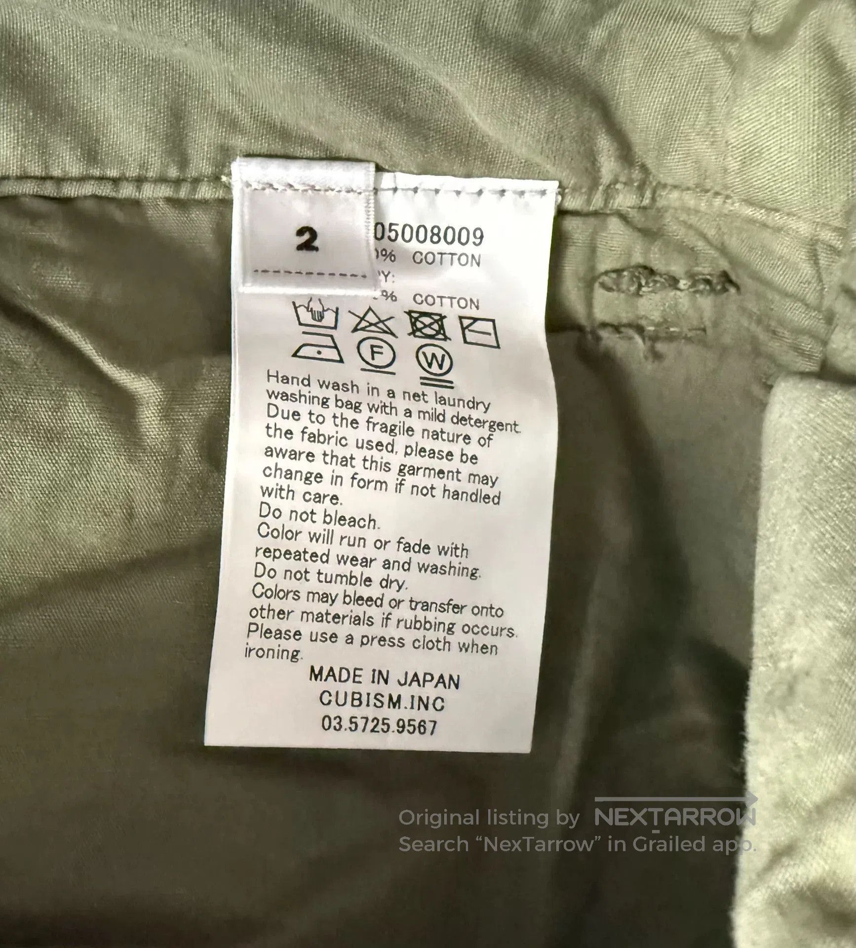Visvim Visvim 24AW Wide Chino Pants F.I.L Limited. Size US 30 / EU 46 - 6 Thumbnail