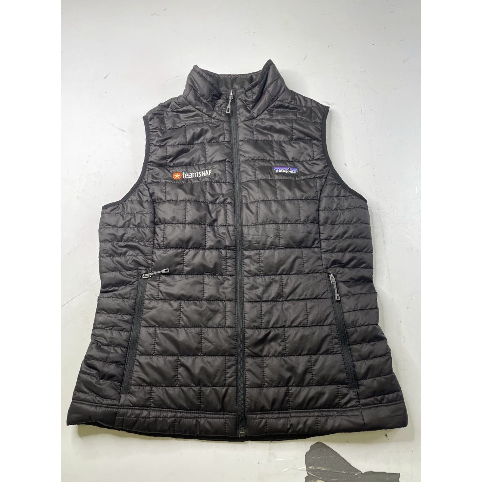 Patagonia Patagonia Nano Puff Vest Quilted Black 84247 LOGO Womens Medium M Black Quilted Vest Patagonia Nano Puff Womens Medium Size M / US 6-8 / IT 42-44 - 2 Thumbnail