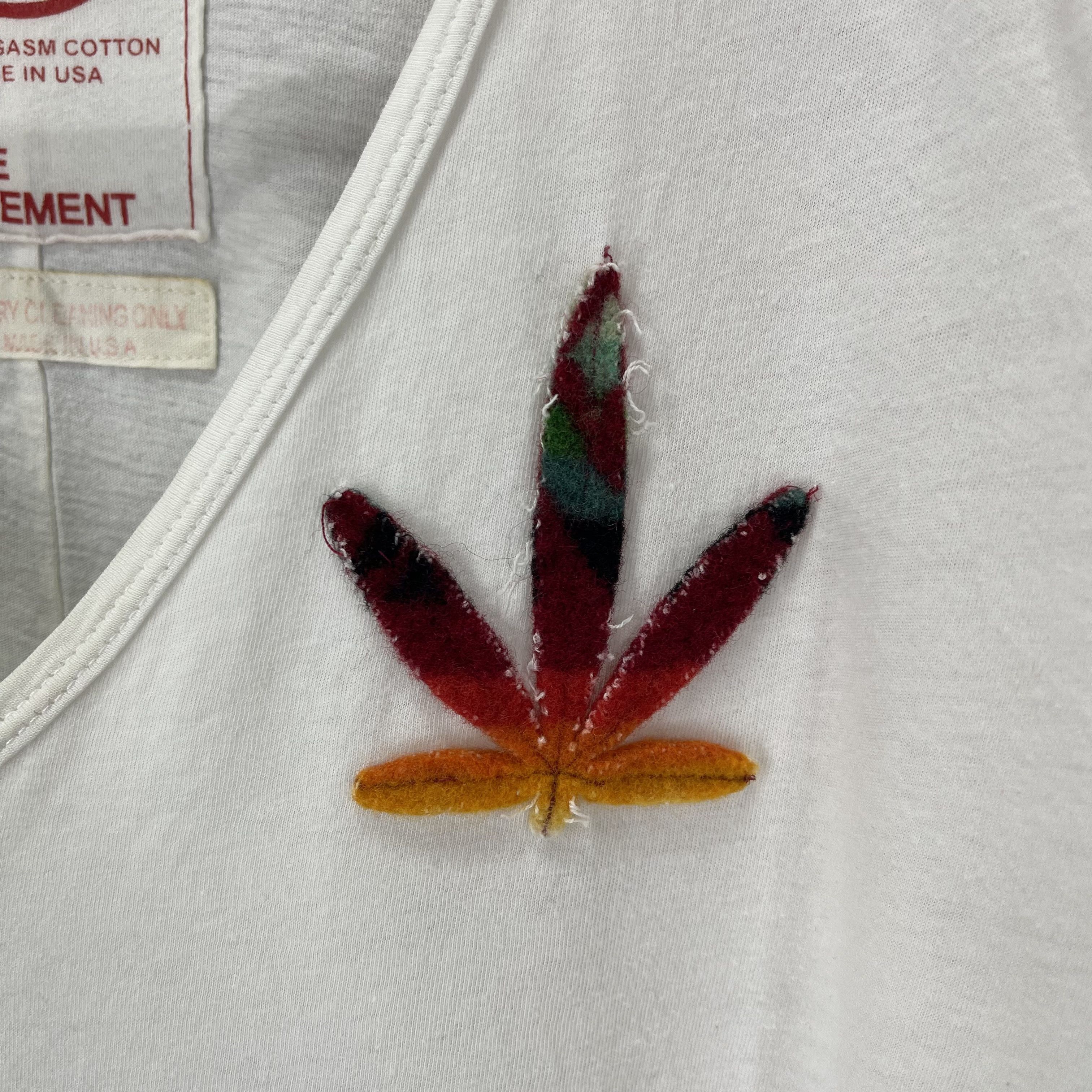 Other LOVE MOVEMENT Rasta V Neck T Shirt #1765/07 Size US L / EU 52-54 / 3 - 3 Thumbnail