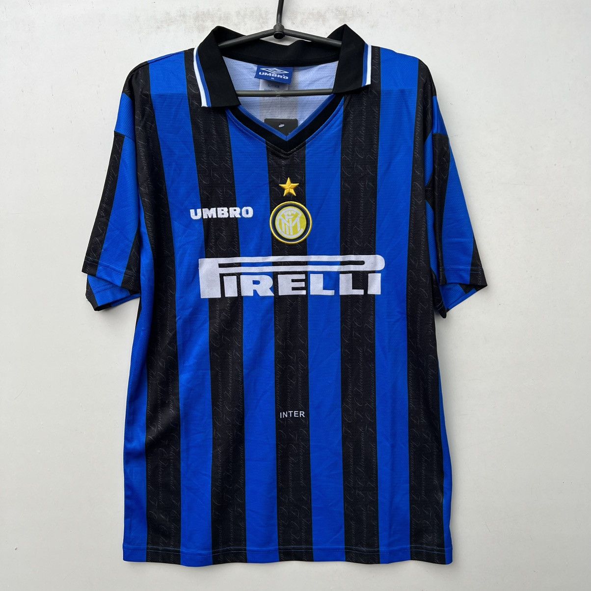 Umbro Vintage Inter Milan 1997/1998 Home Umbro Jersey Size US XL / EU 56 / 4 - 1 Thumbnail