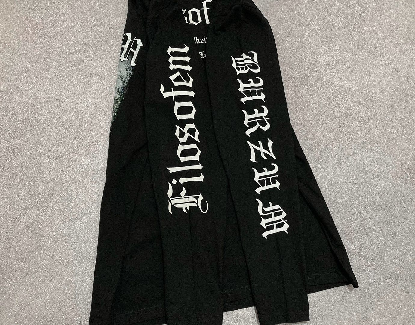 Band Tees Longsleeve Burzum - Filosofem Black metal Mayhem Bathory Size US L / EU 52-54 / 3 - 7 Thumbnail