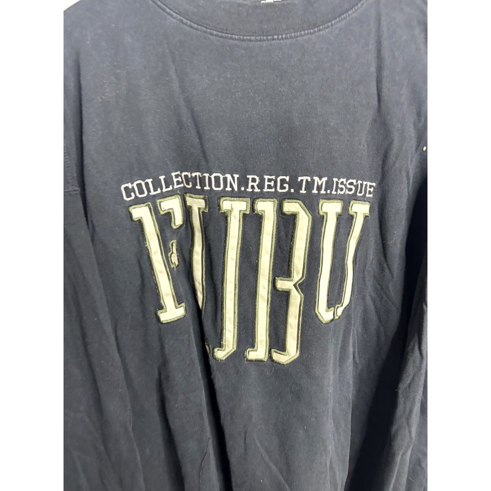 Fubu VINTAGE FUBU Shirt Mens 2XL Crewneck Pullover Long Sleeve Hip Hop 90s Style Size US XXL / EU 58 / 5 - 2 Thumbnail