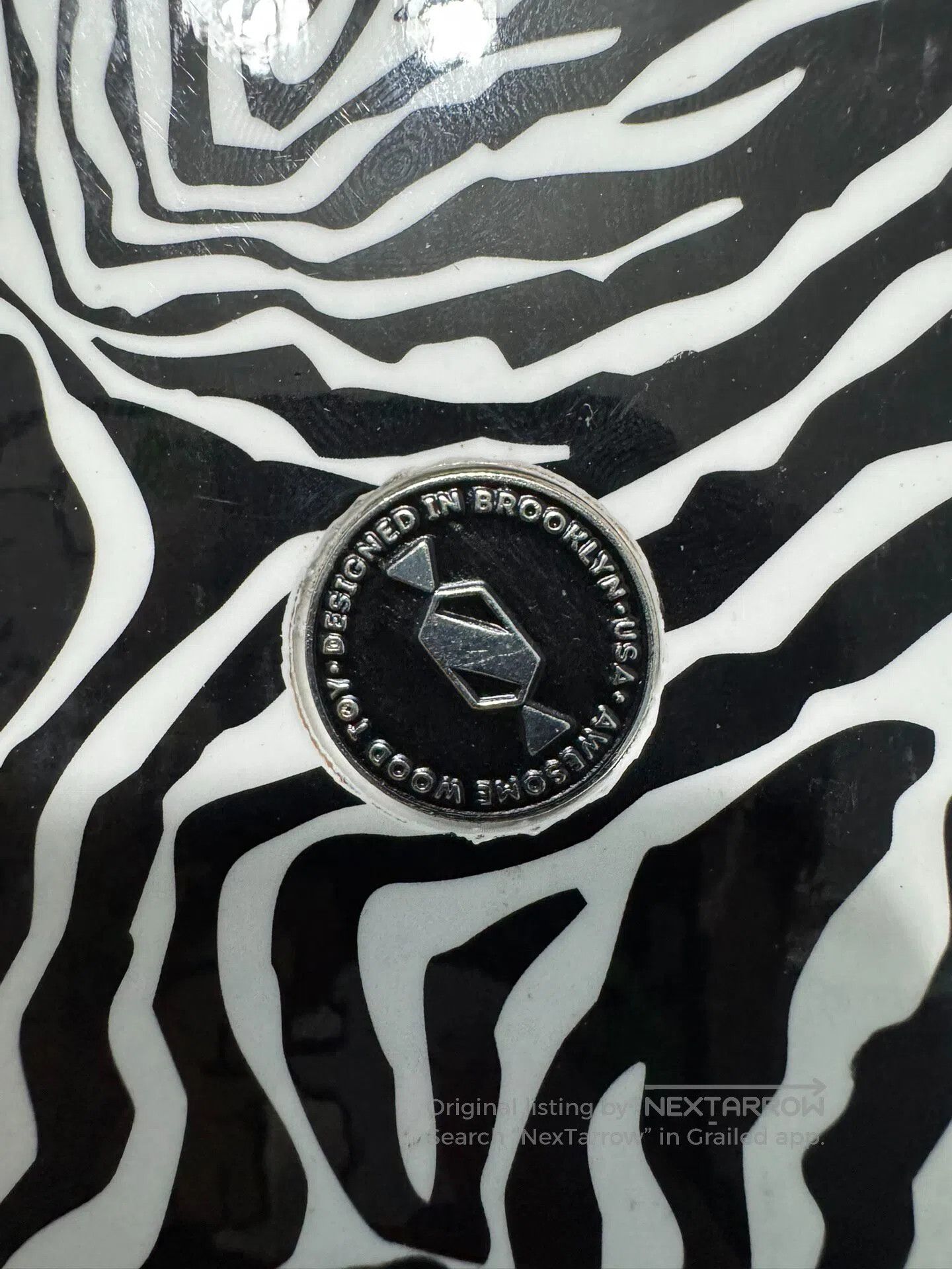 Saint Laurent Paris Saint Laurent Paris Zebra print solid wood car model| Size ONE SIZE - 8 Thumbnail