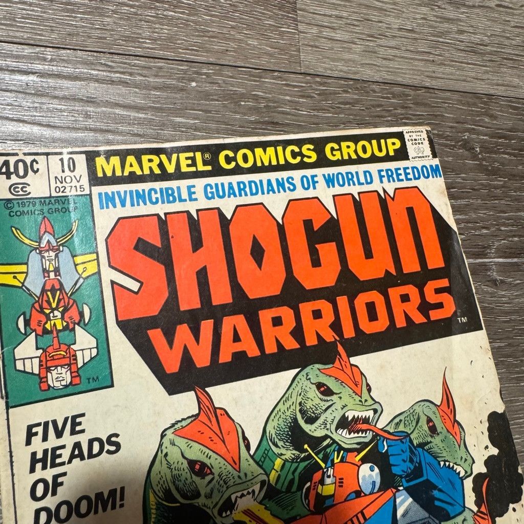 Marvel Comics 1979 Marvel Comics Shogun Warriors Comic Book Nov 10 Size ONE SIZE - 4 Thumbnail