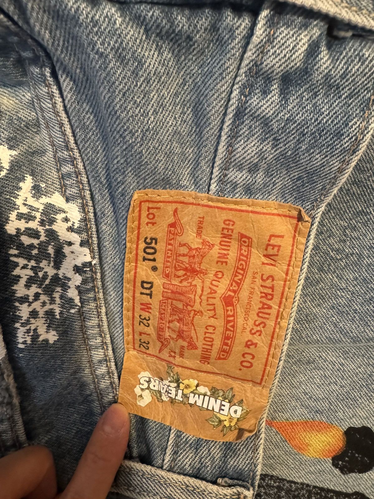 DENIM TEARS × Virgil Abloh denim tears 🔥 virgil abloh size 32 Size US 32 / EU 48 - 3 Thumbnail