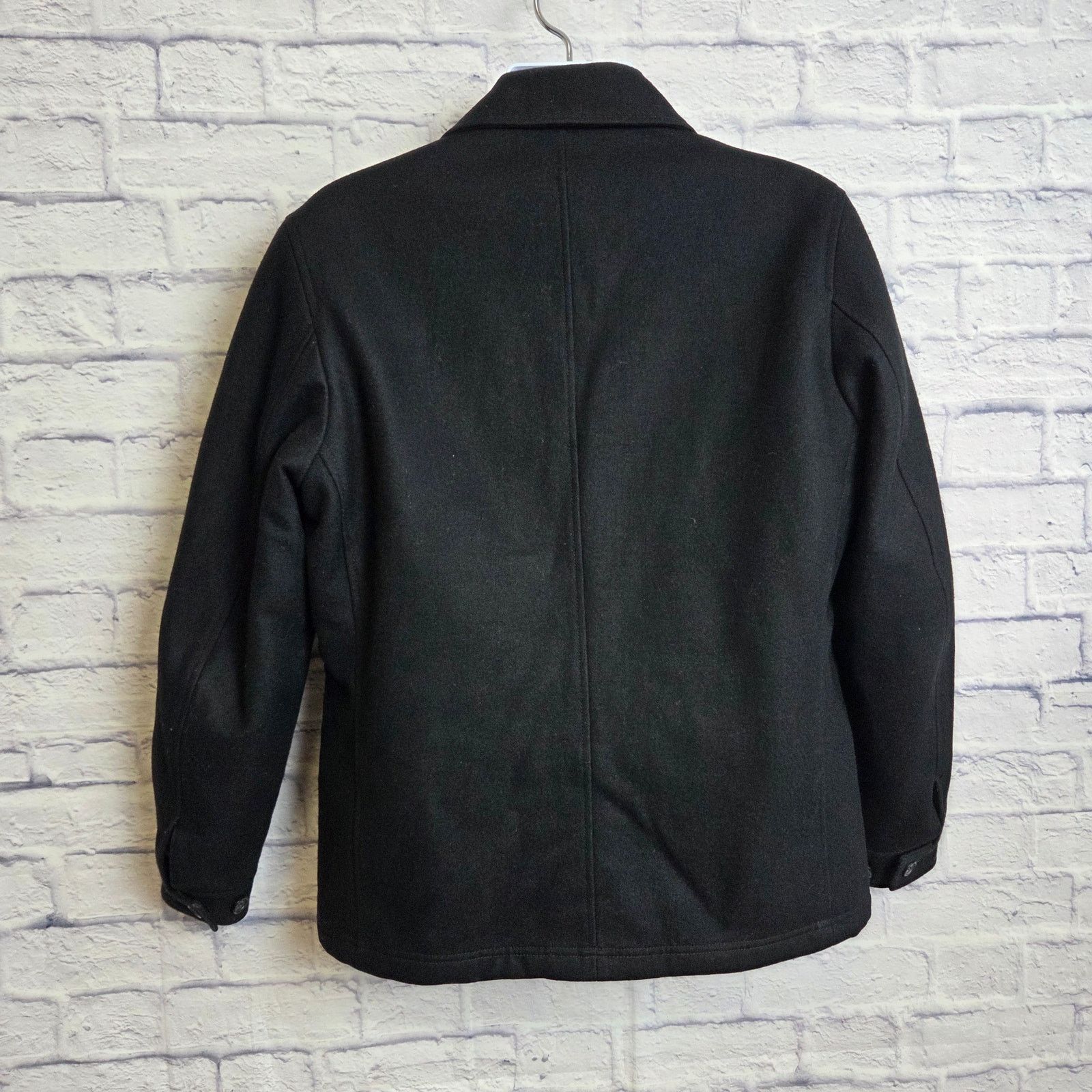 Michael Kors Michael Kors Medium Black Wool Blend Field Jacket Pea Coat Size US M / EU 48-50 / 2 - 3 Thumbnail