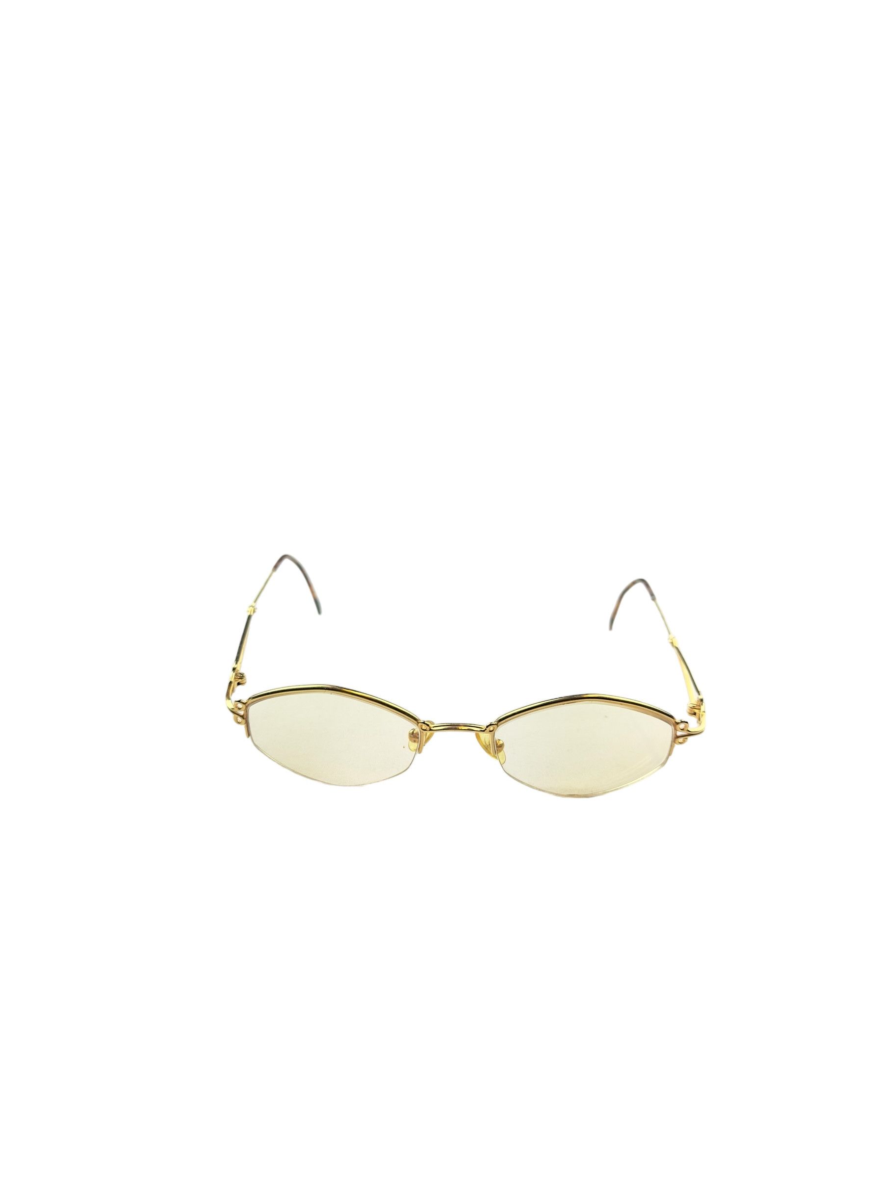 Vintage Gold Plated Henry Jullien Feriale Double OR glasses Size ONE SIZE - 3 Thumbnail